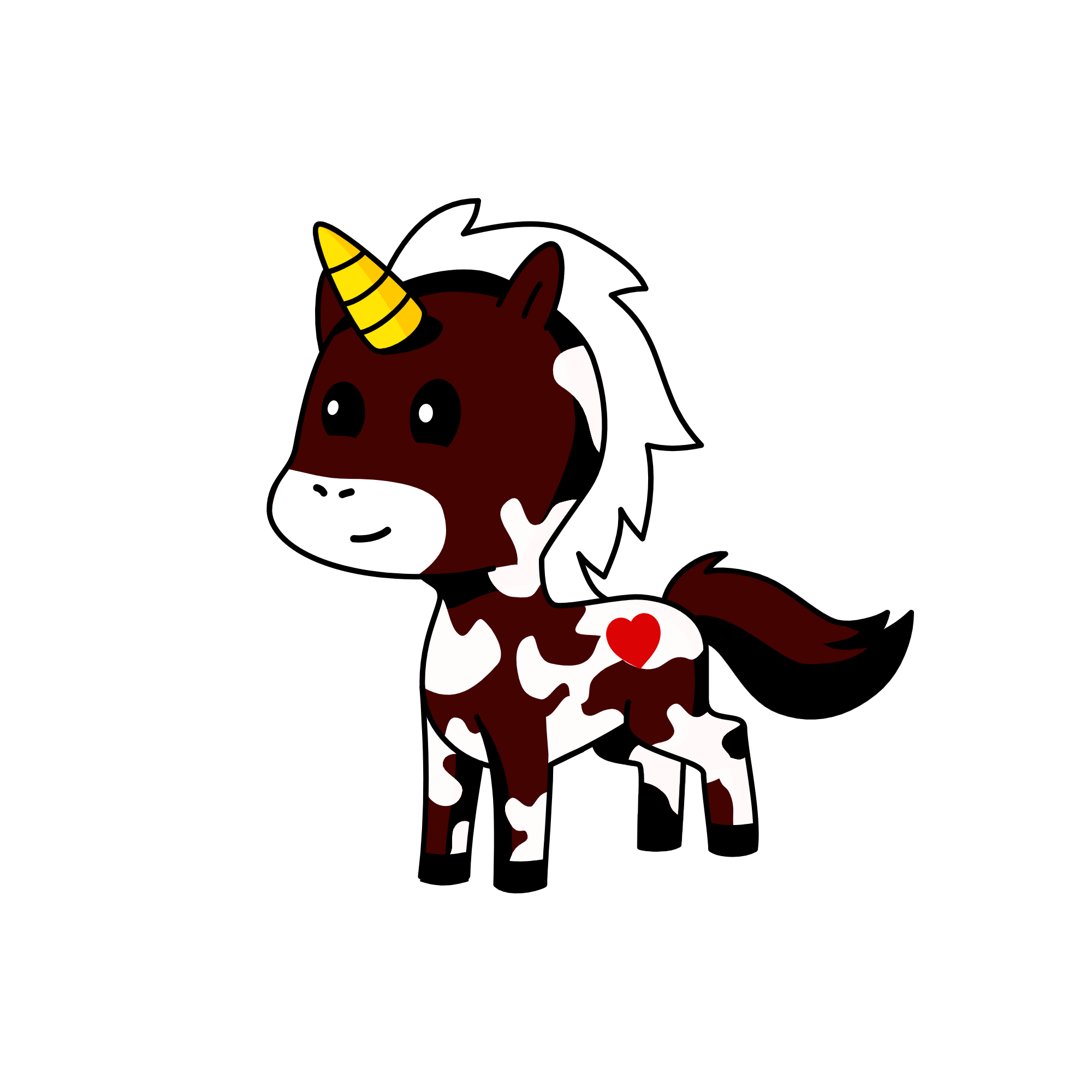 Tam, the unicorn