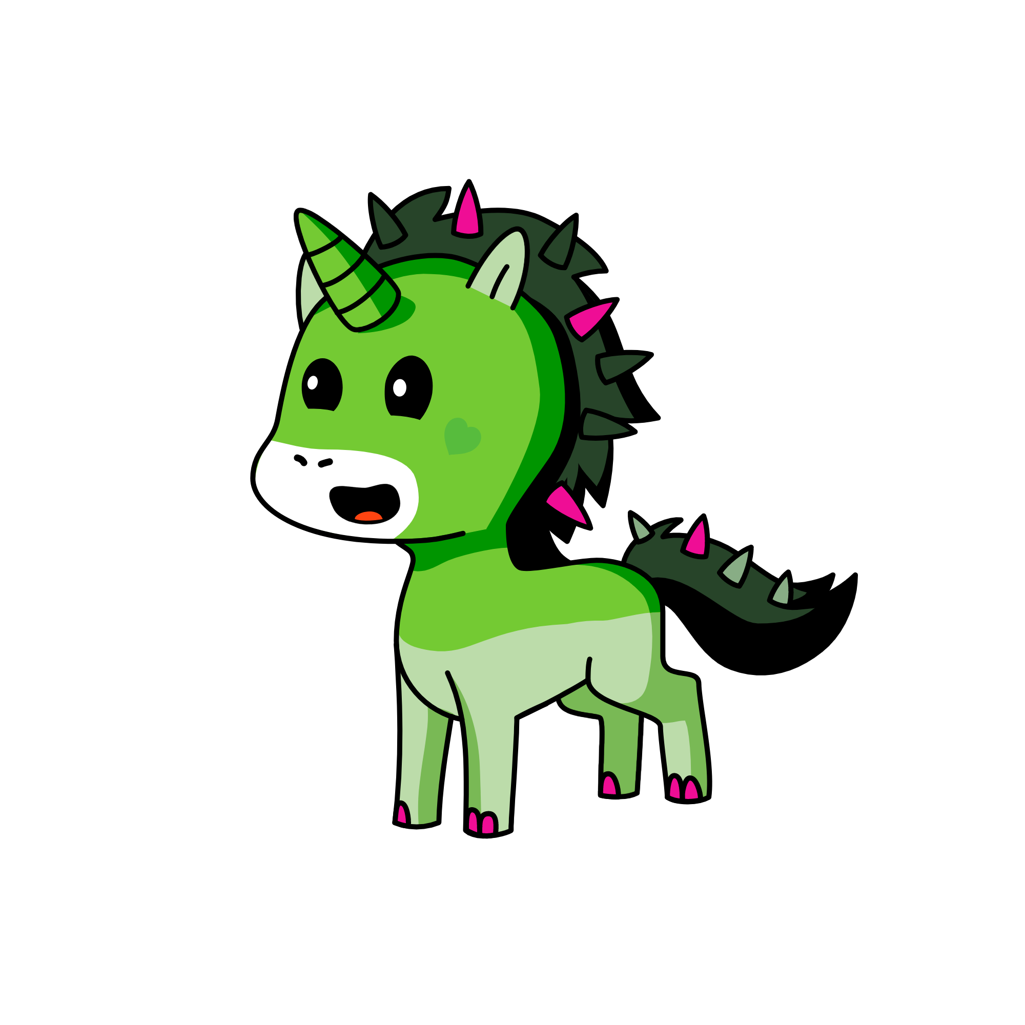 asdfghjkl, the unicorn