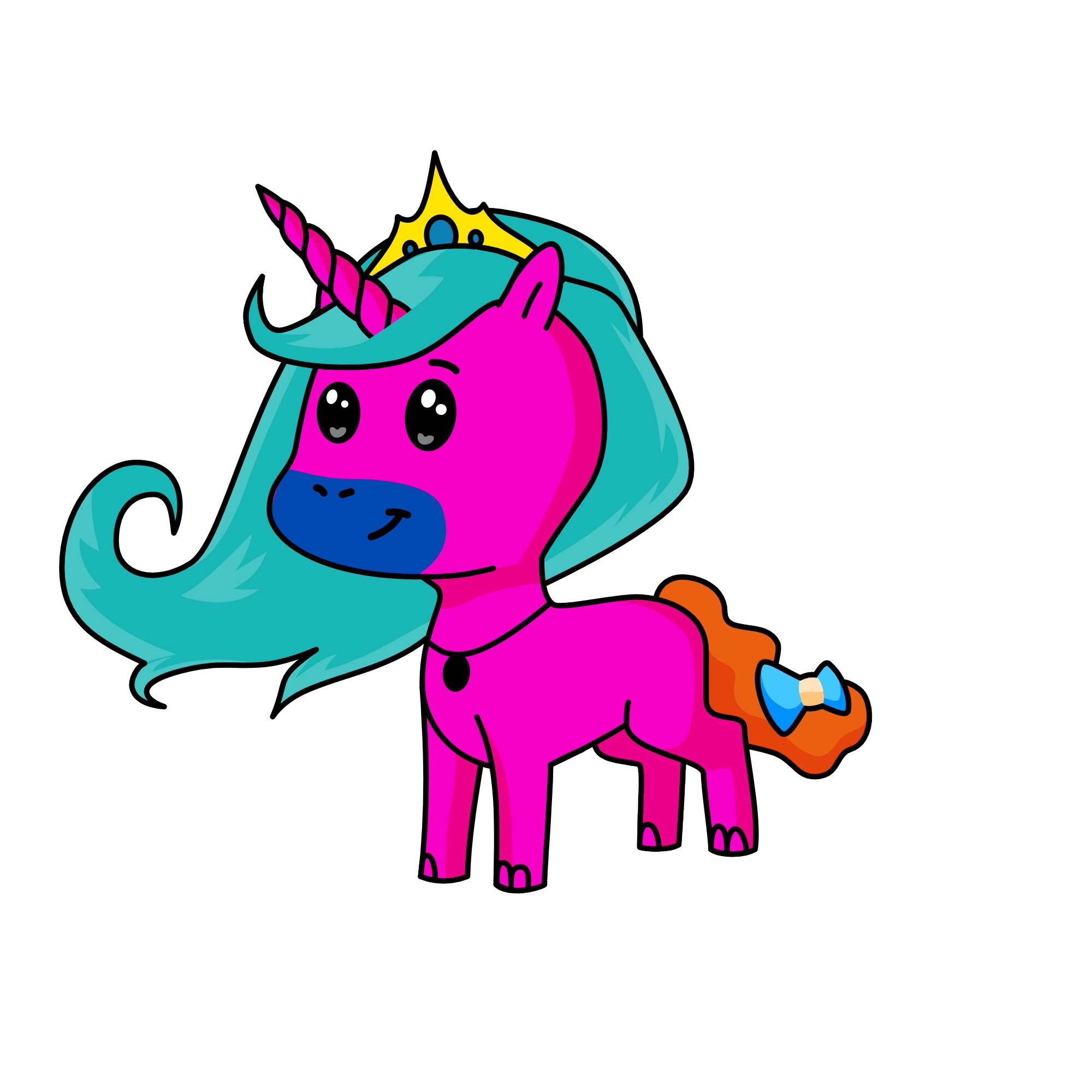 audry, the unicorn