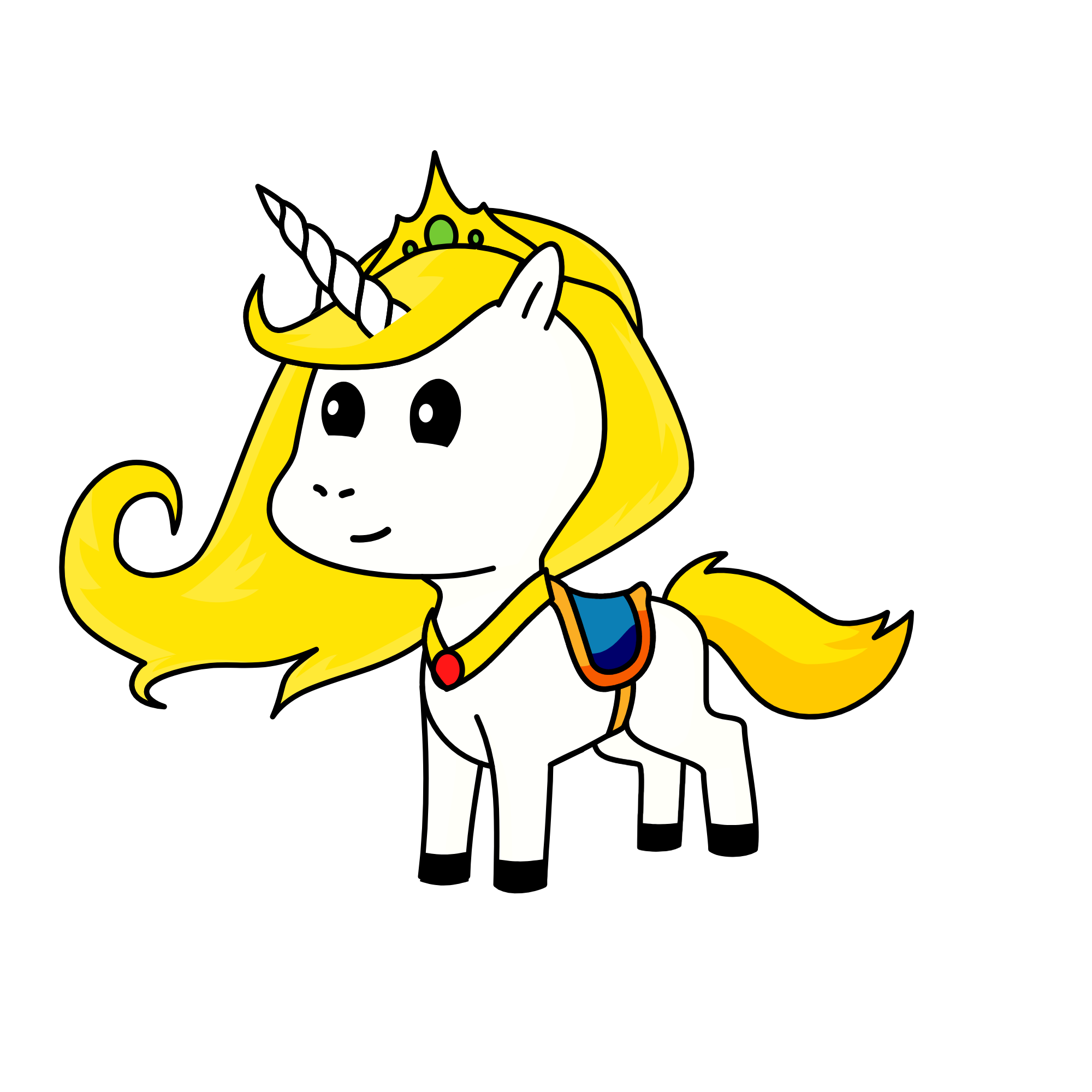 Buttercup, the unicorn