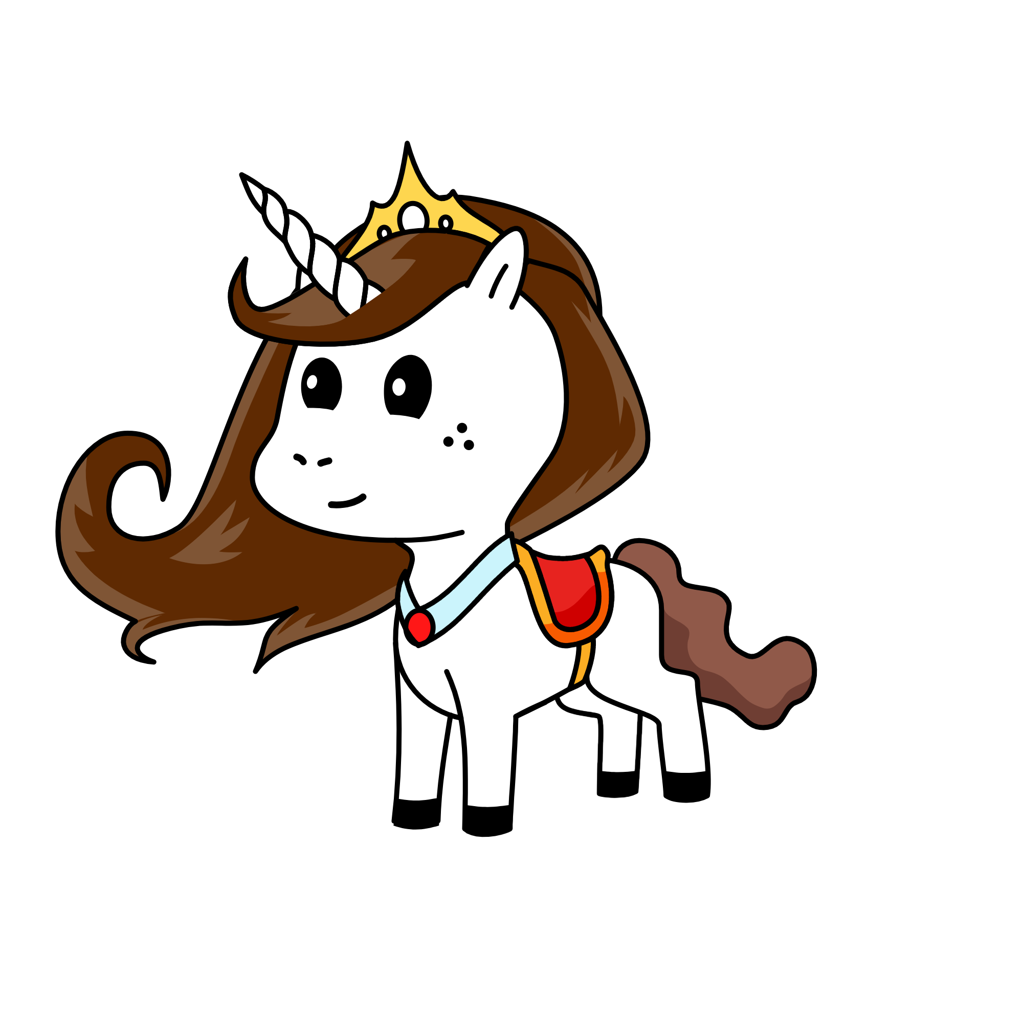 Shadow Dancer, the unicorn