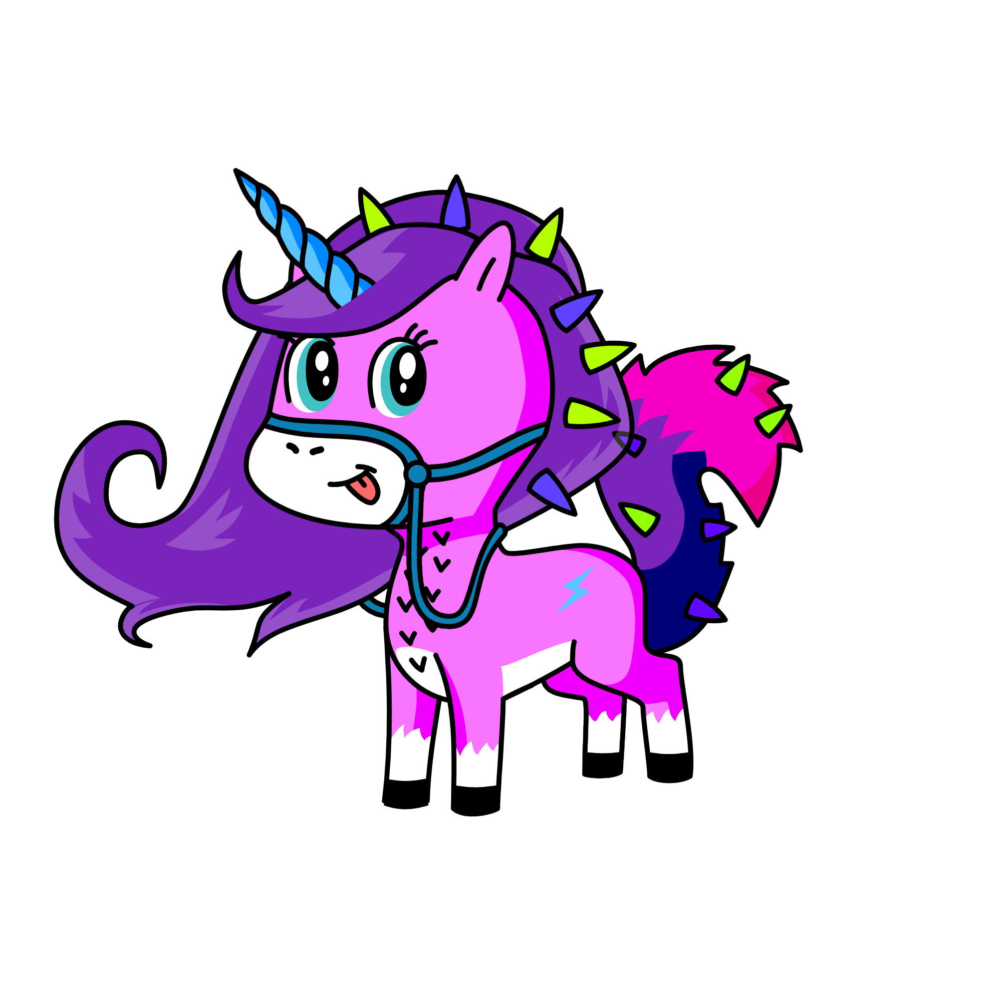 Marie-Claude, the unicorn