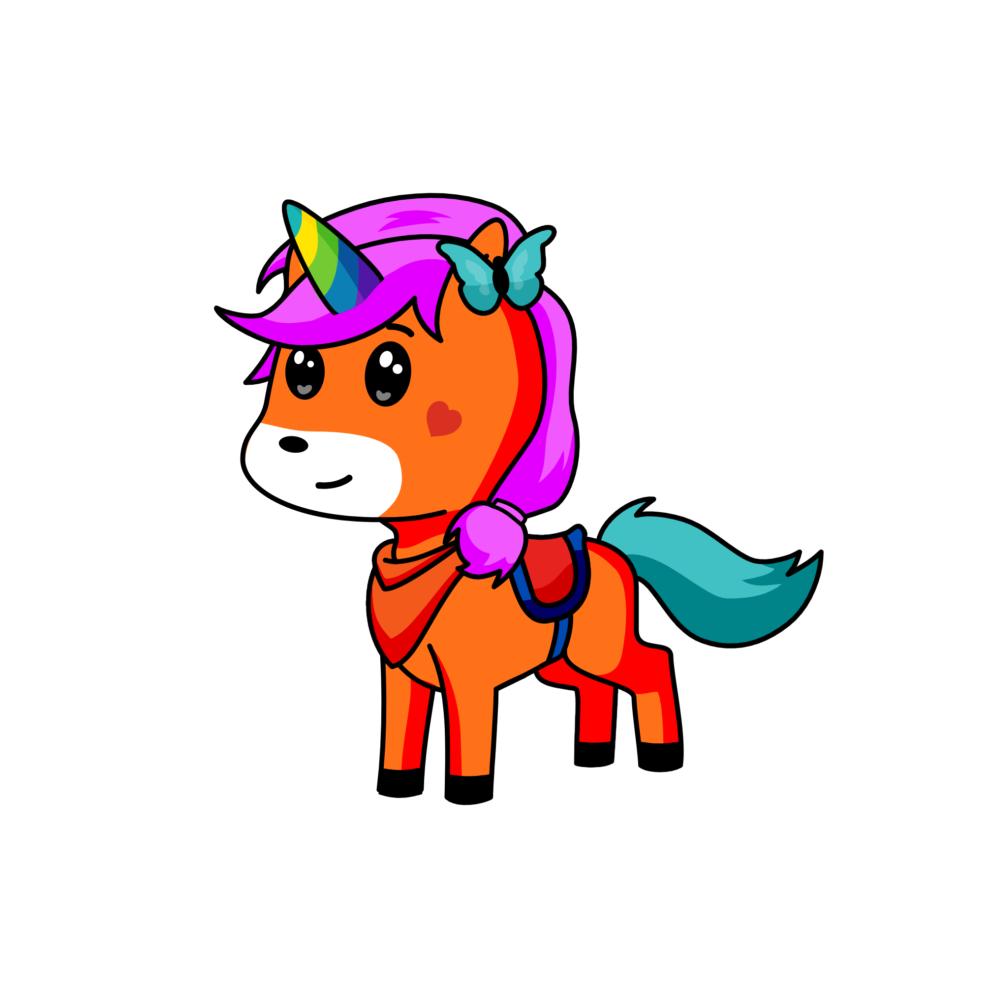 phi phi, the unicorn