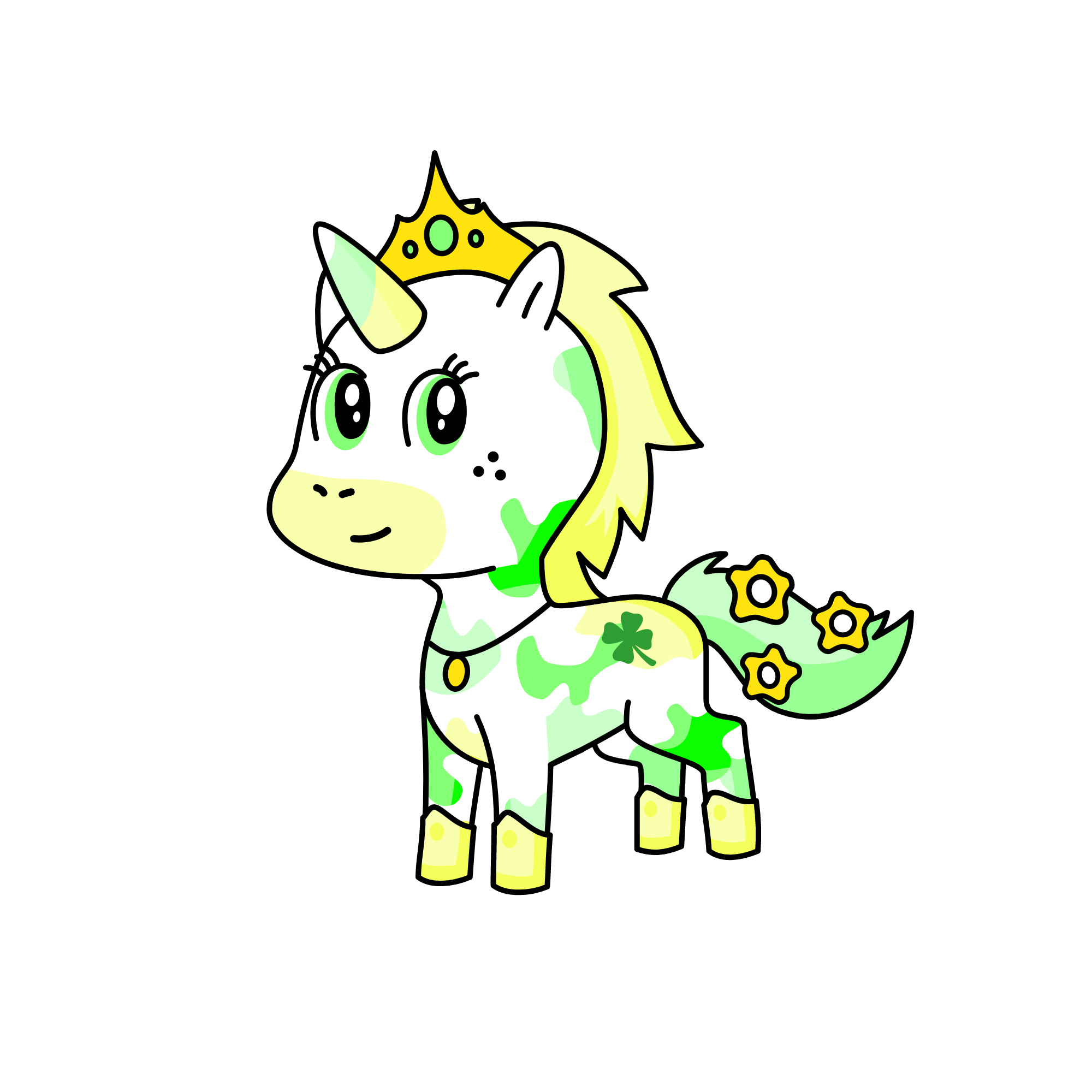Clover🍀, the unicorn