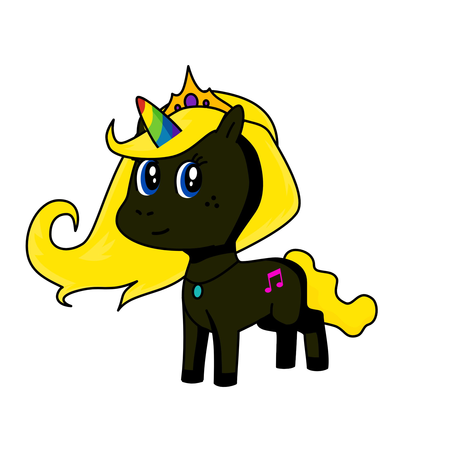 Addison, the unicorn