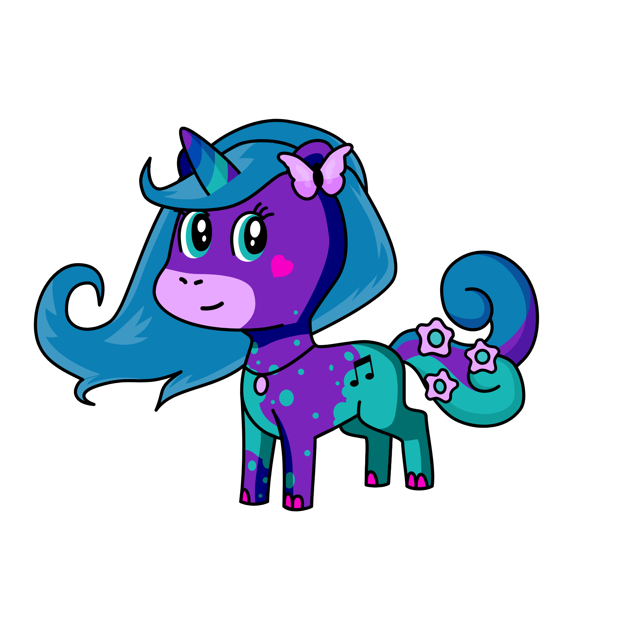 Starray, the unicorn