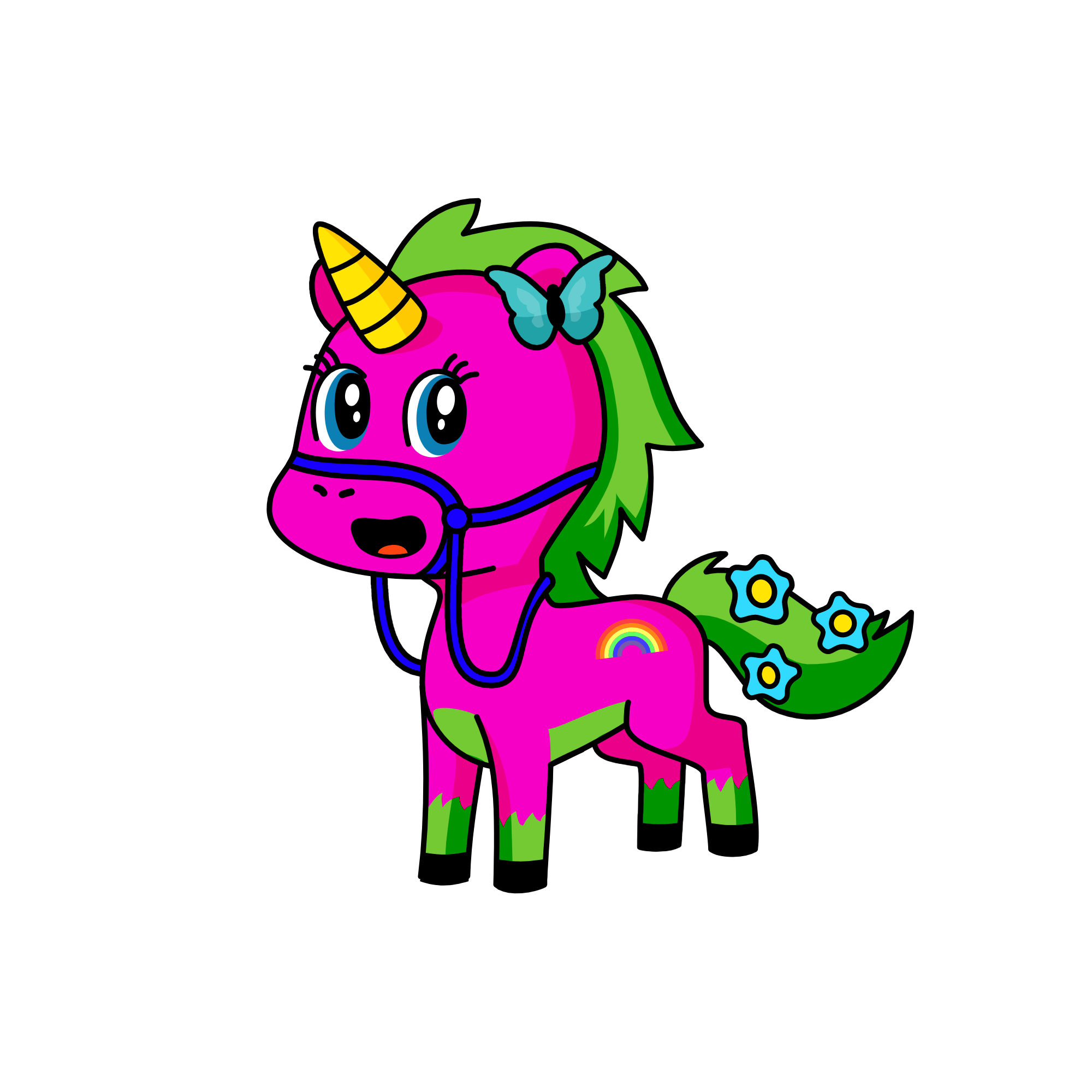 spring, the unicorn