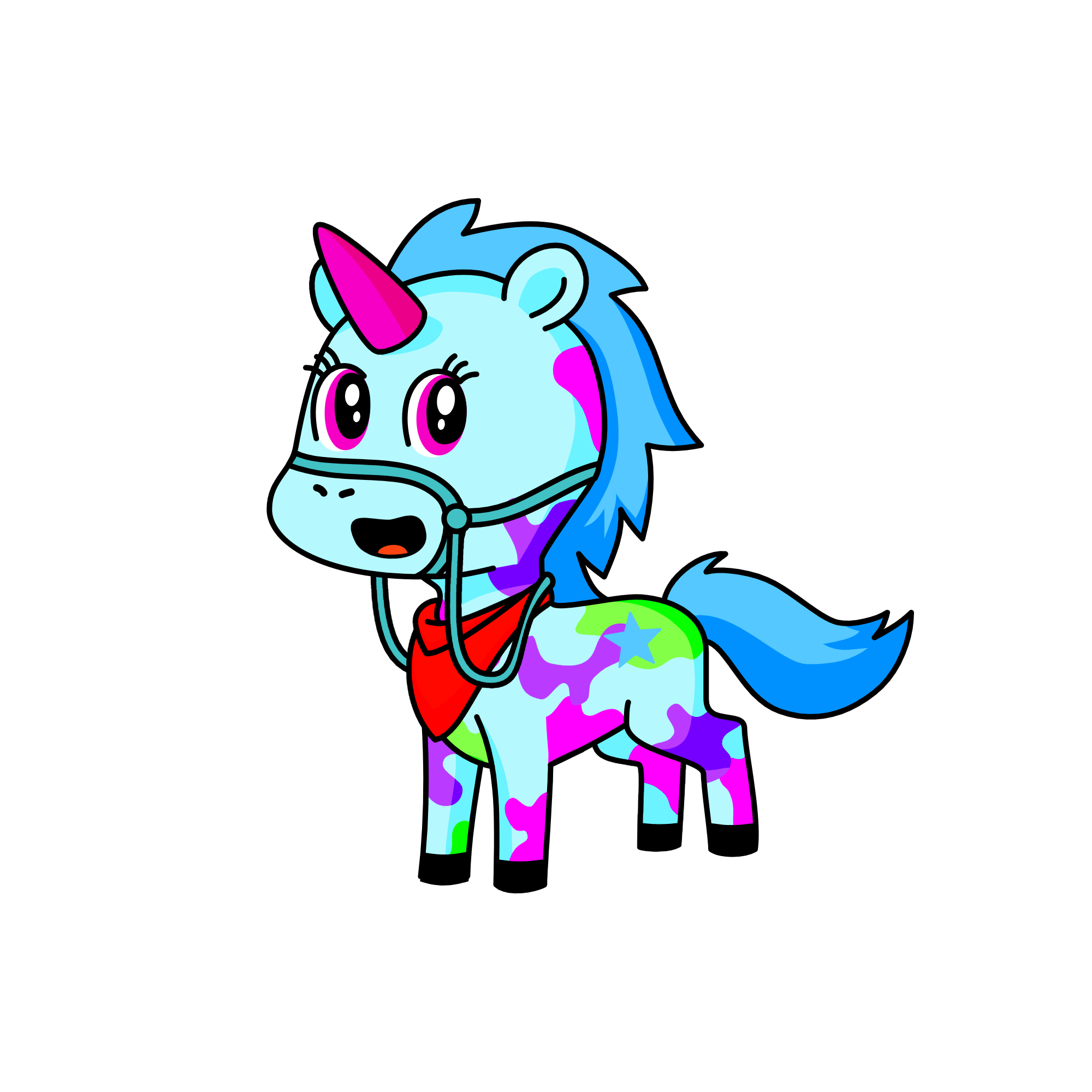 winter, the unicorn