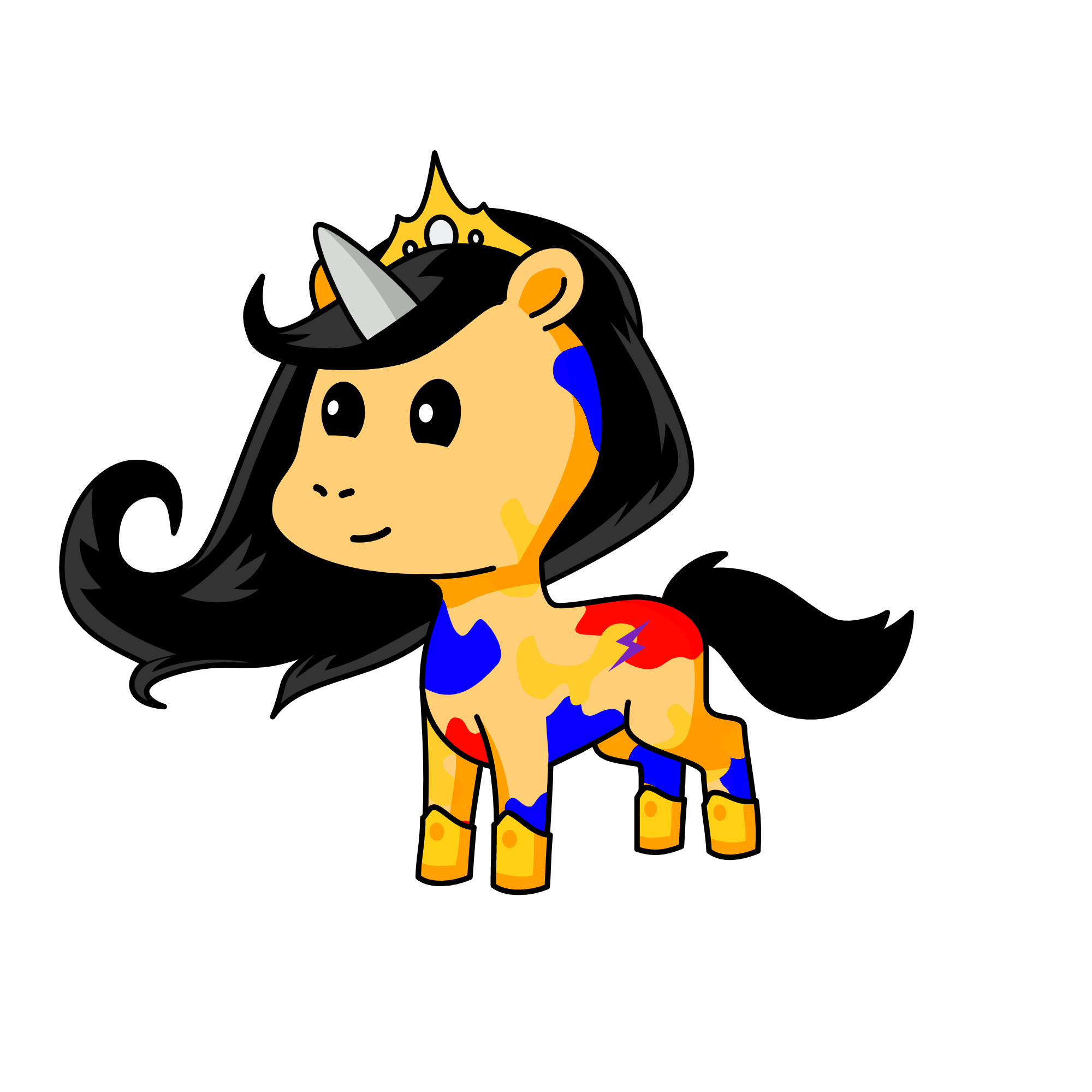 Wonder-women, the unicorn