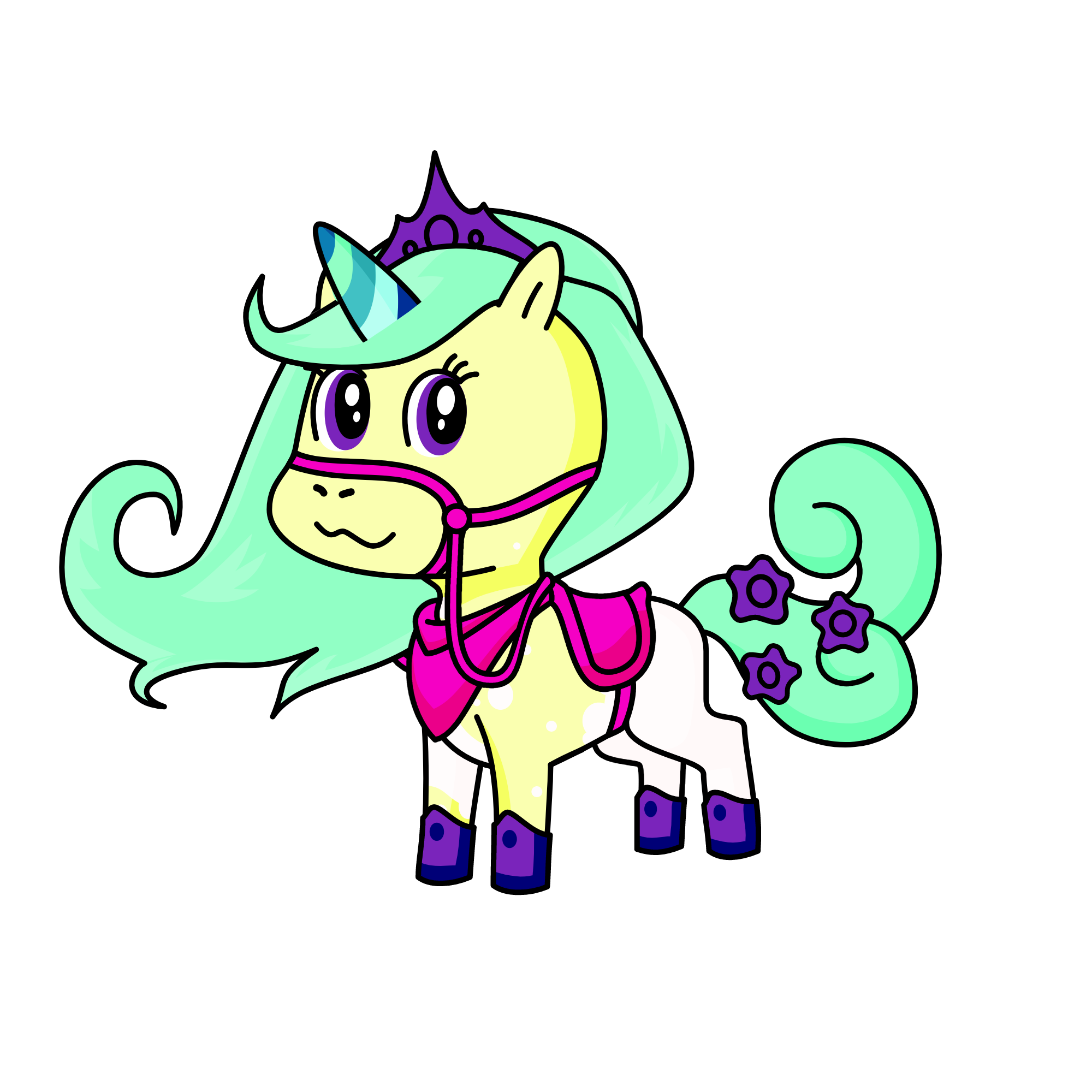 🐾🌹Snow🌹🐾, the unicorn