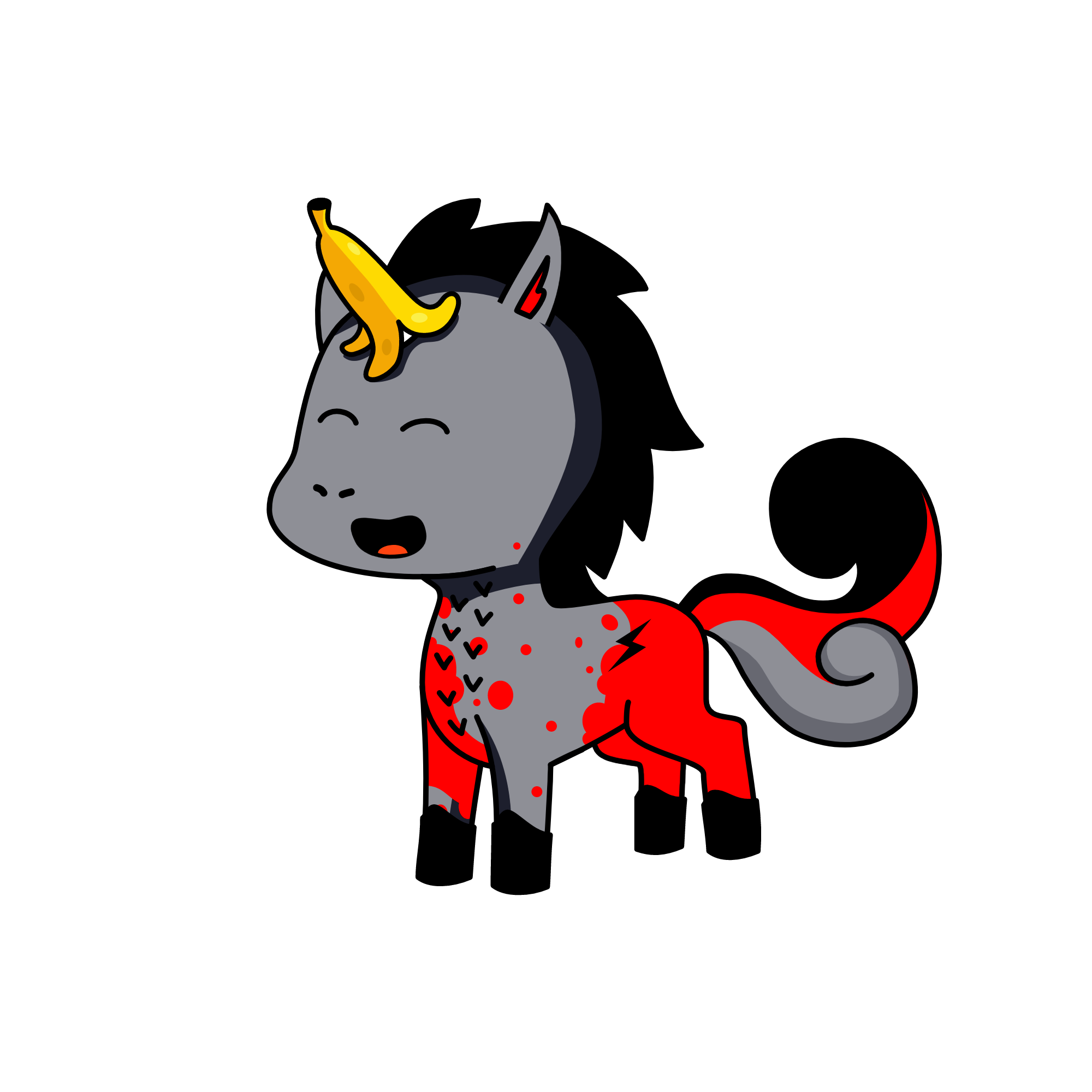 night, the unicorn