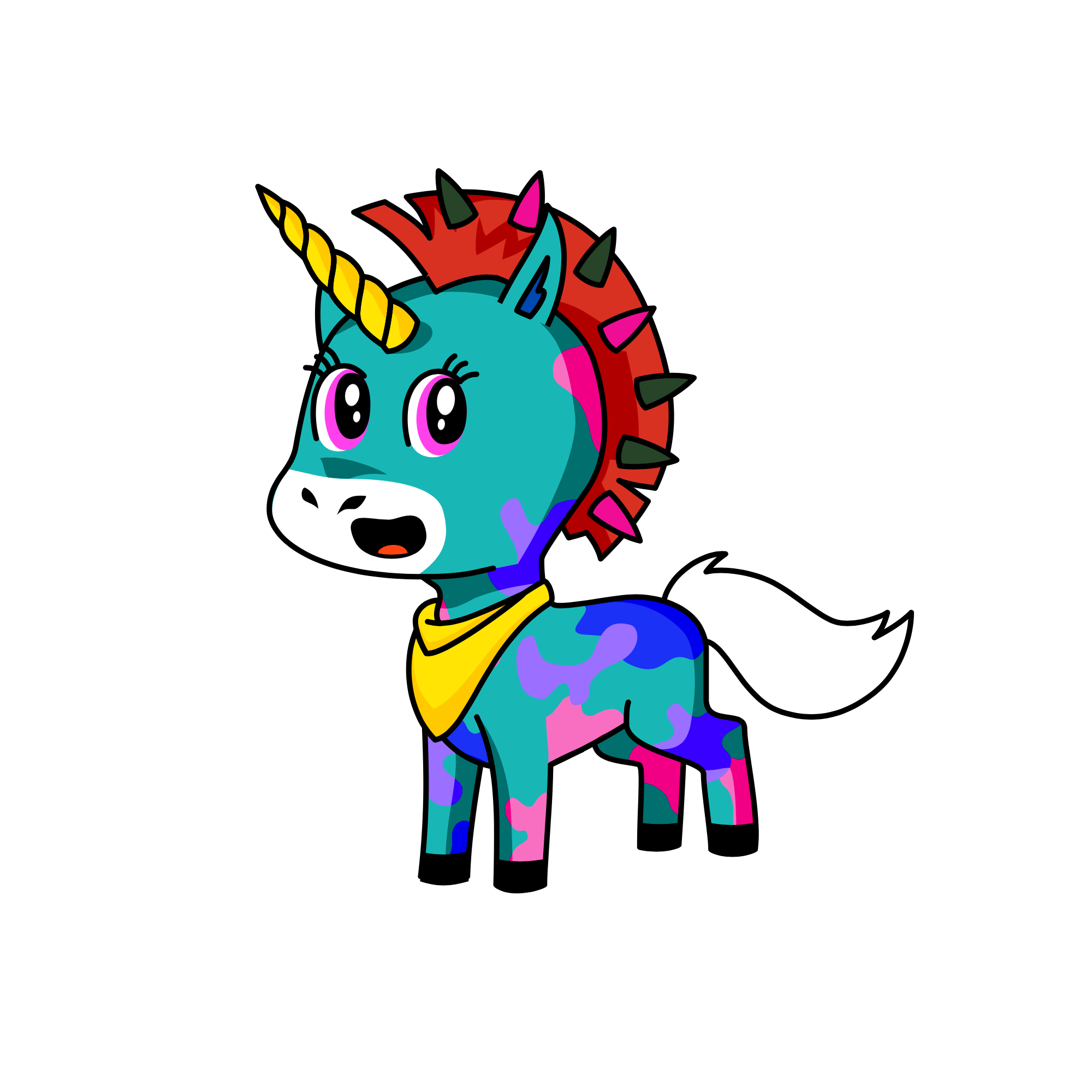 corny, the unicorn