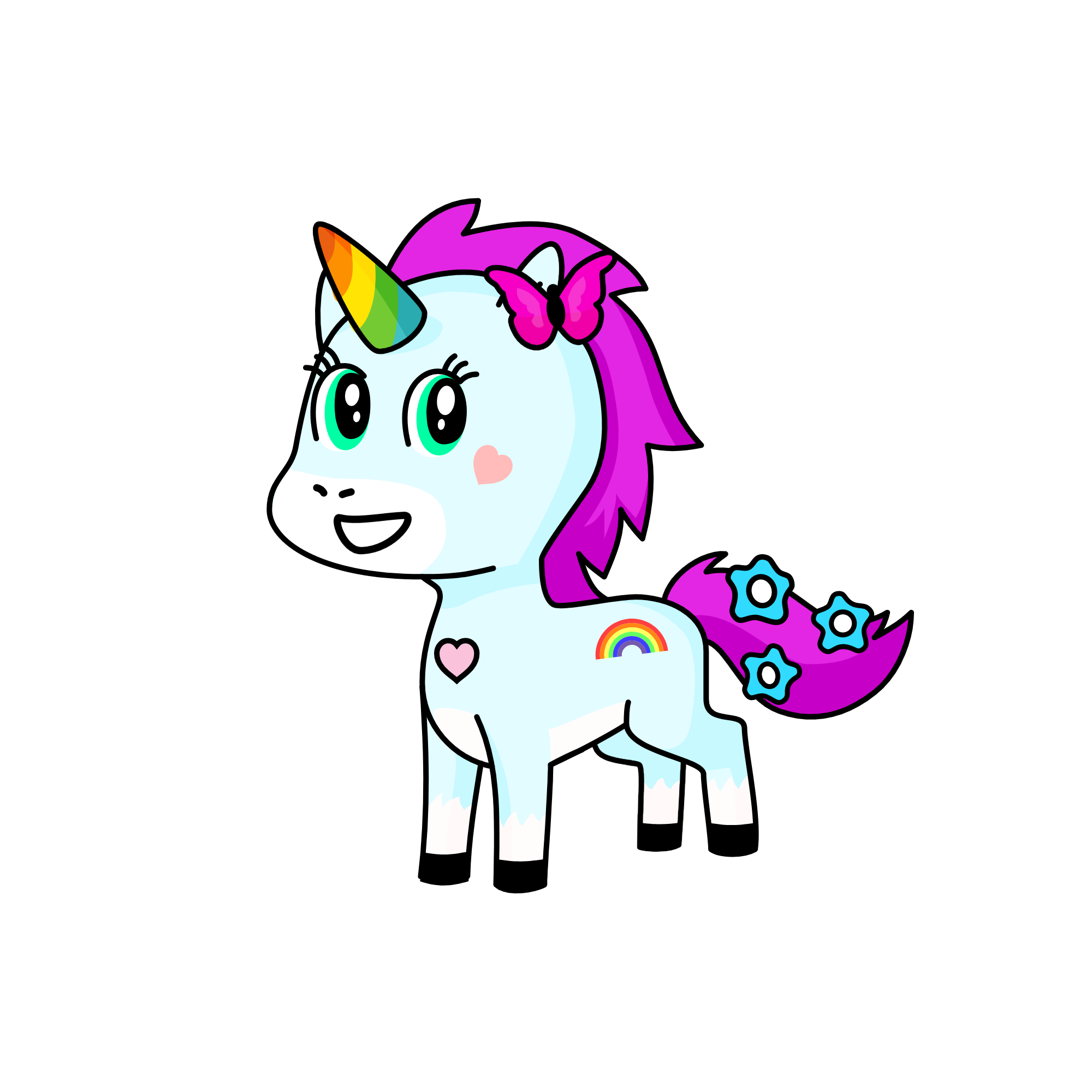 Aaliyah, the unicorn