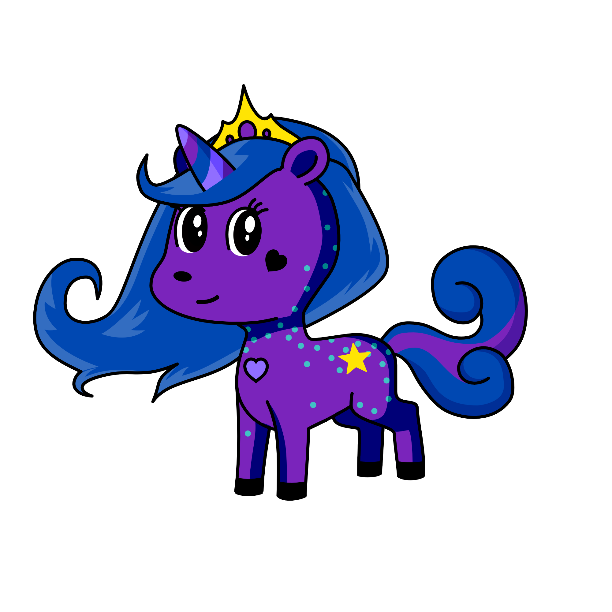 Galaxia, the unicorn