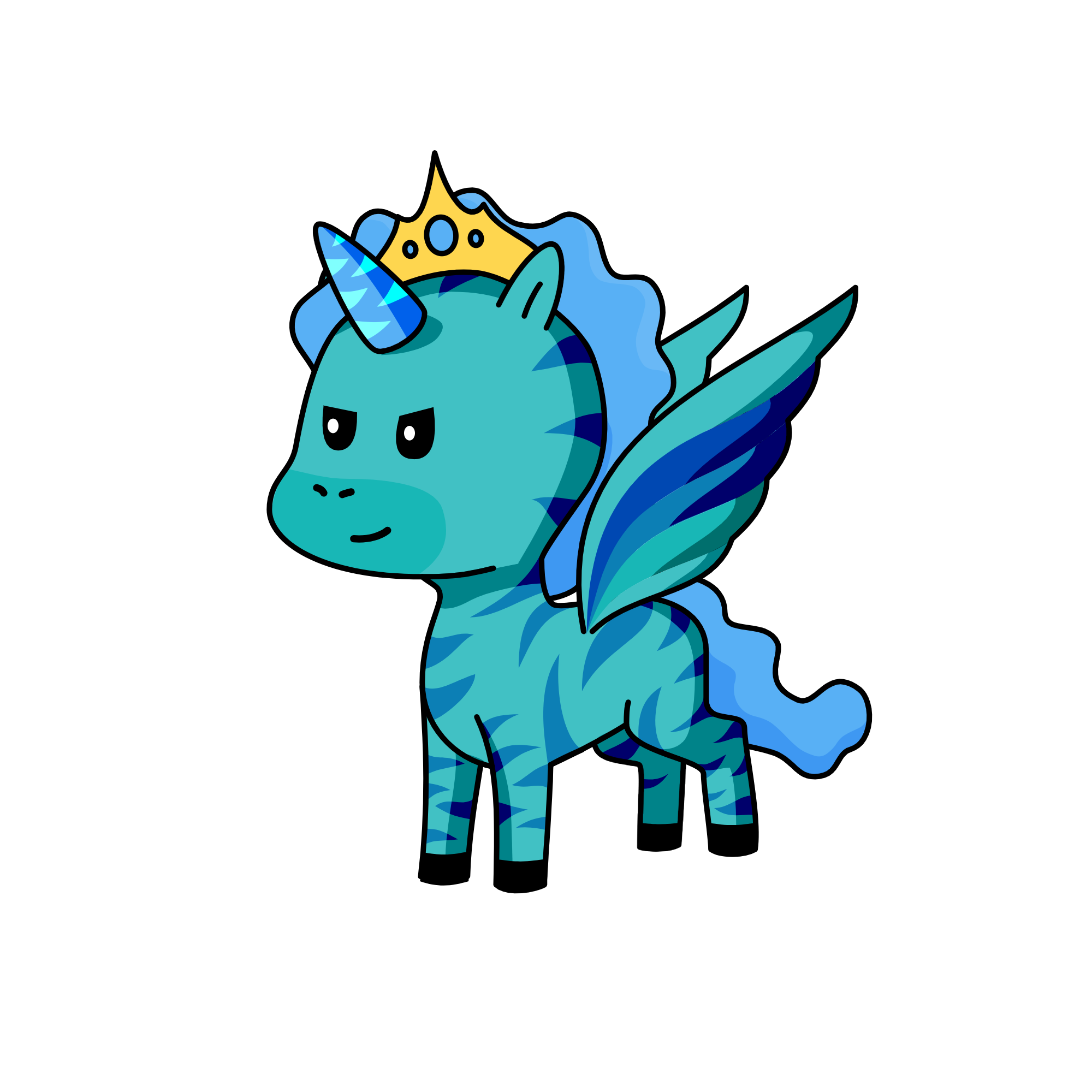 Water God, the unicorn