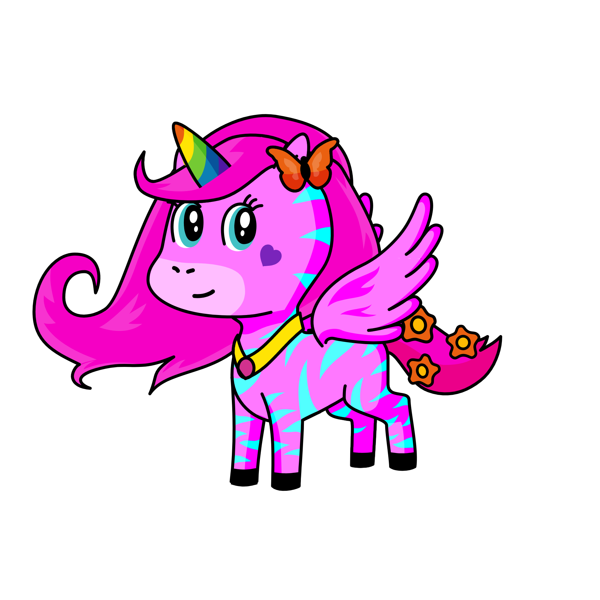 God Of Prettinest, the unicorn