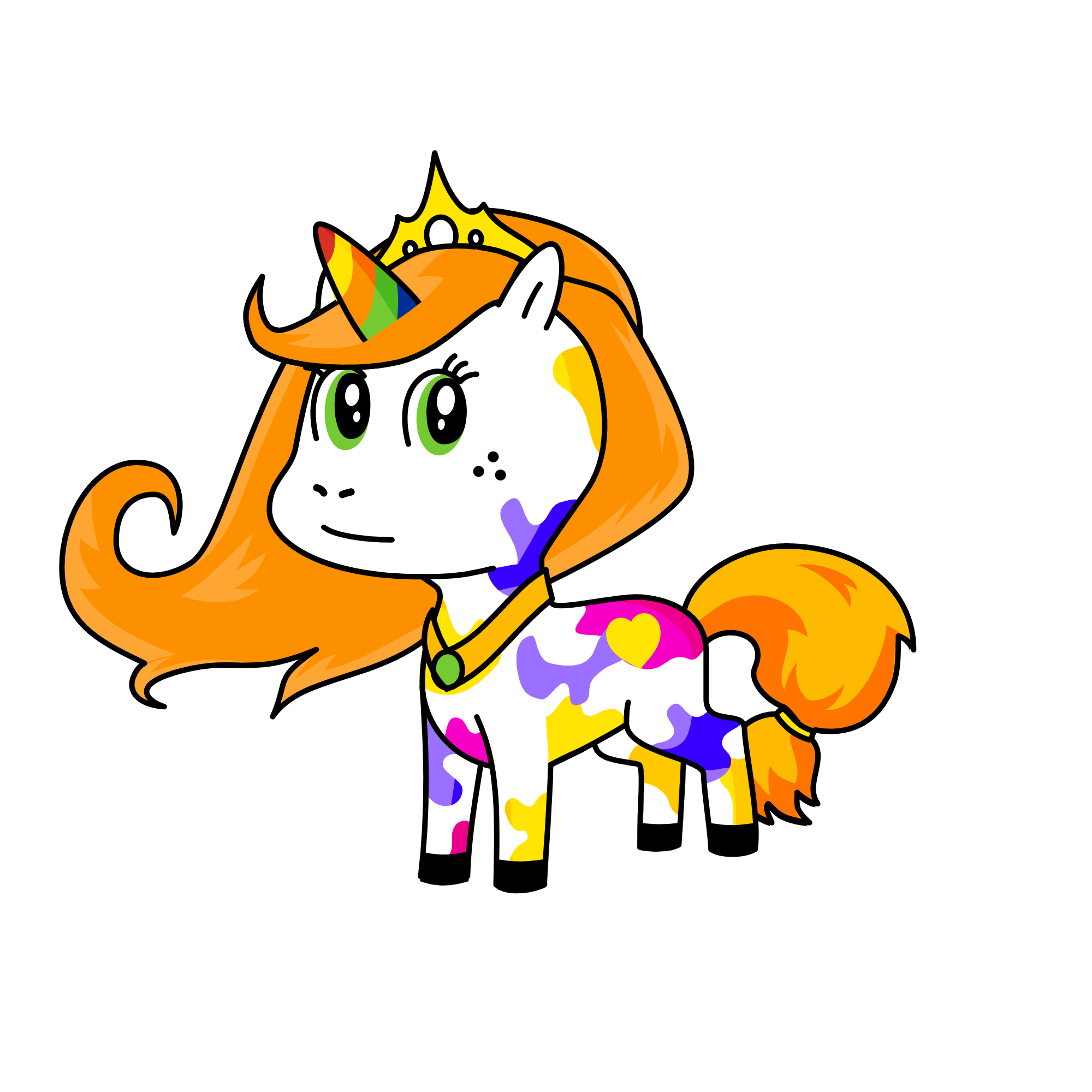 elle, the unicorn