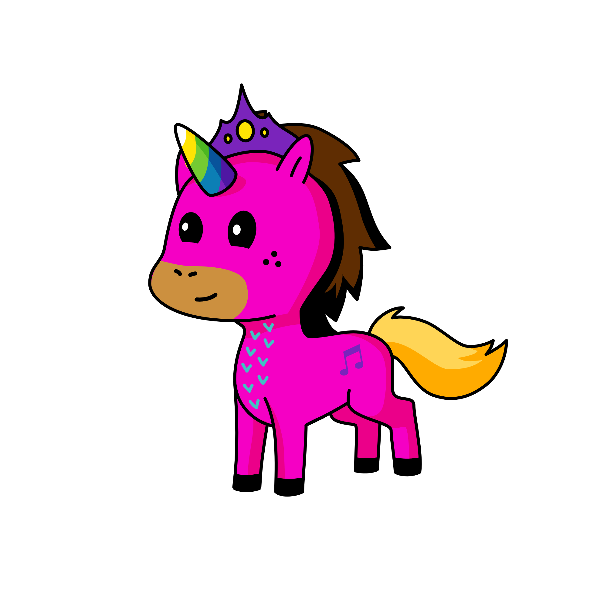 Deipi, the unicorn