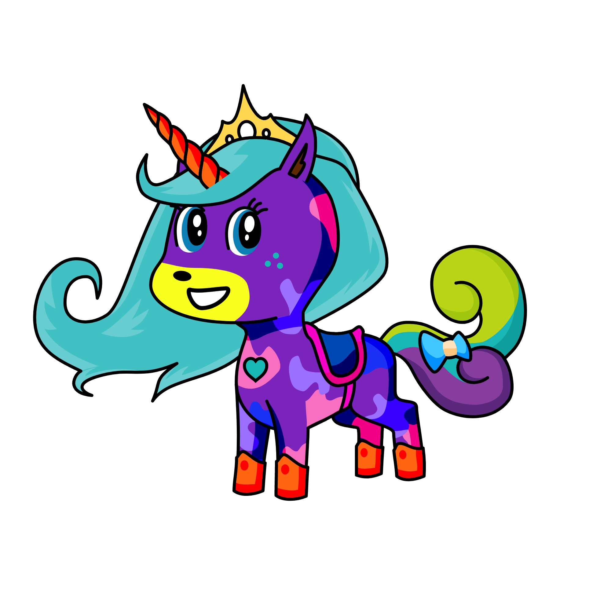 kitty, the unicorn