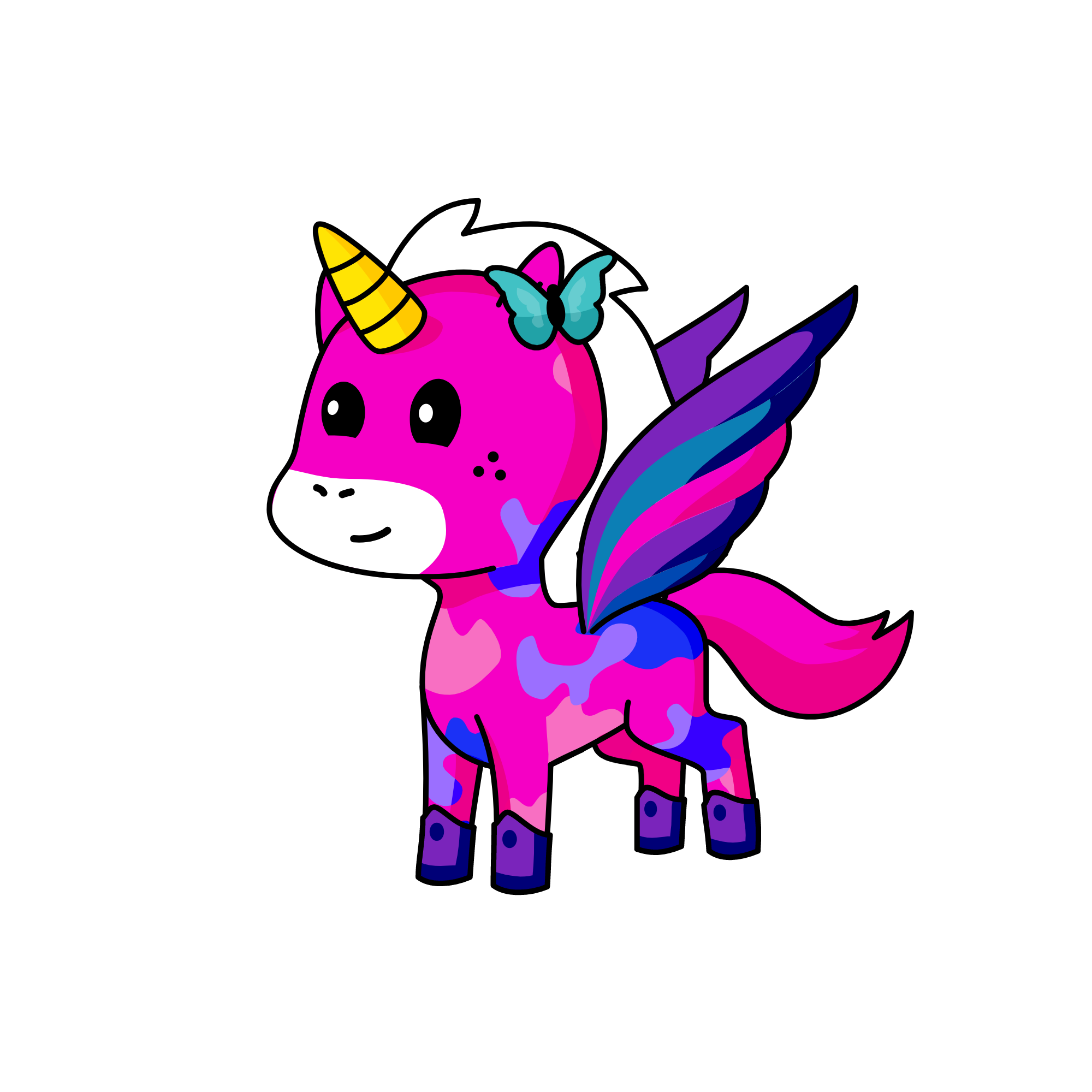 Angel, the unicorn