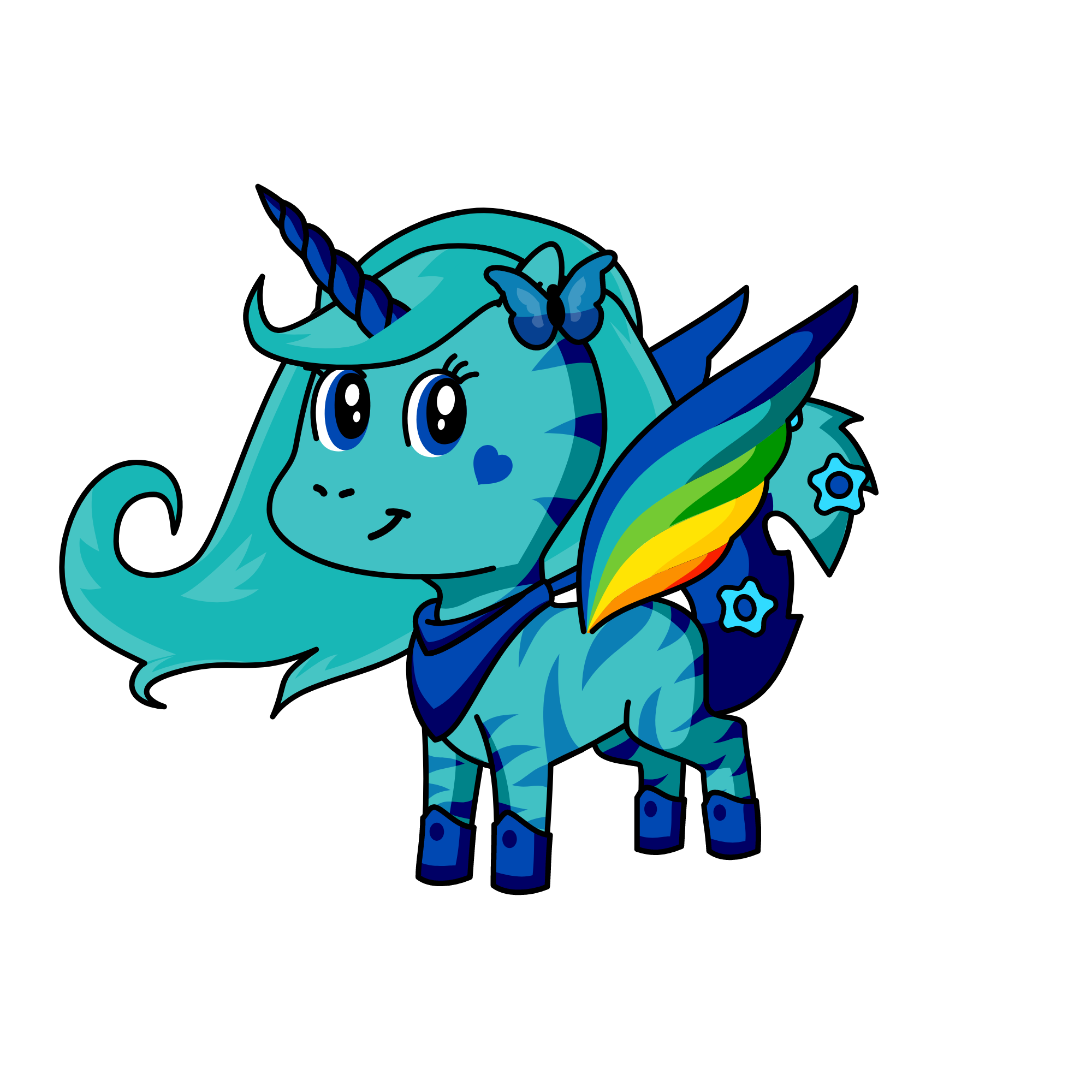 Azura, the unicorn