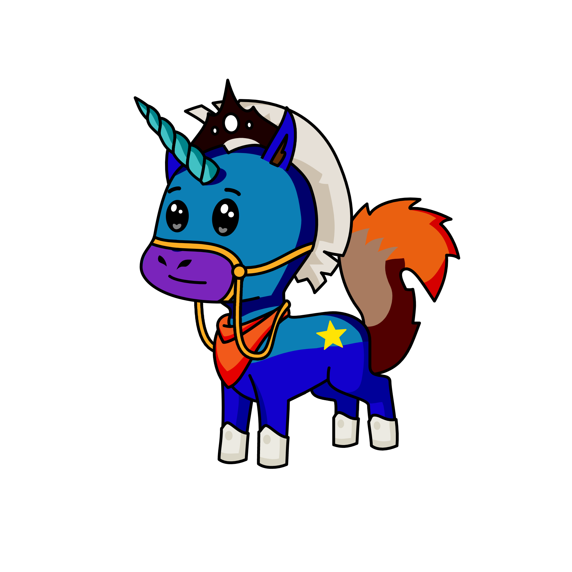 Qwerty, the unicorn