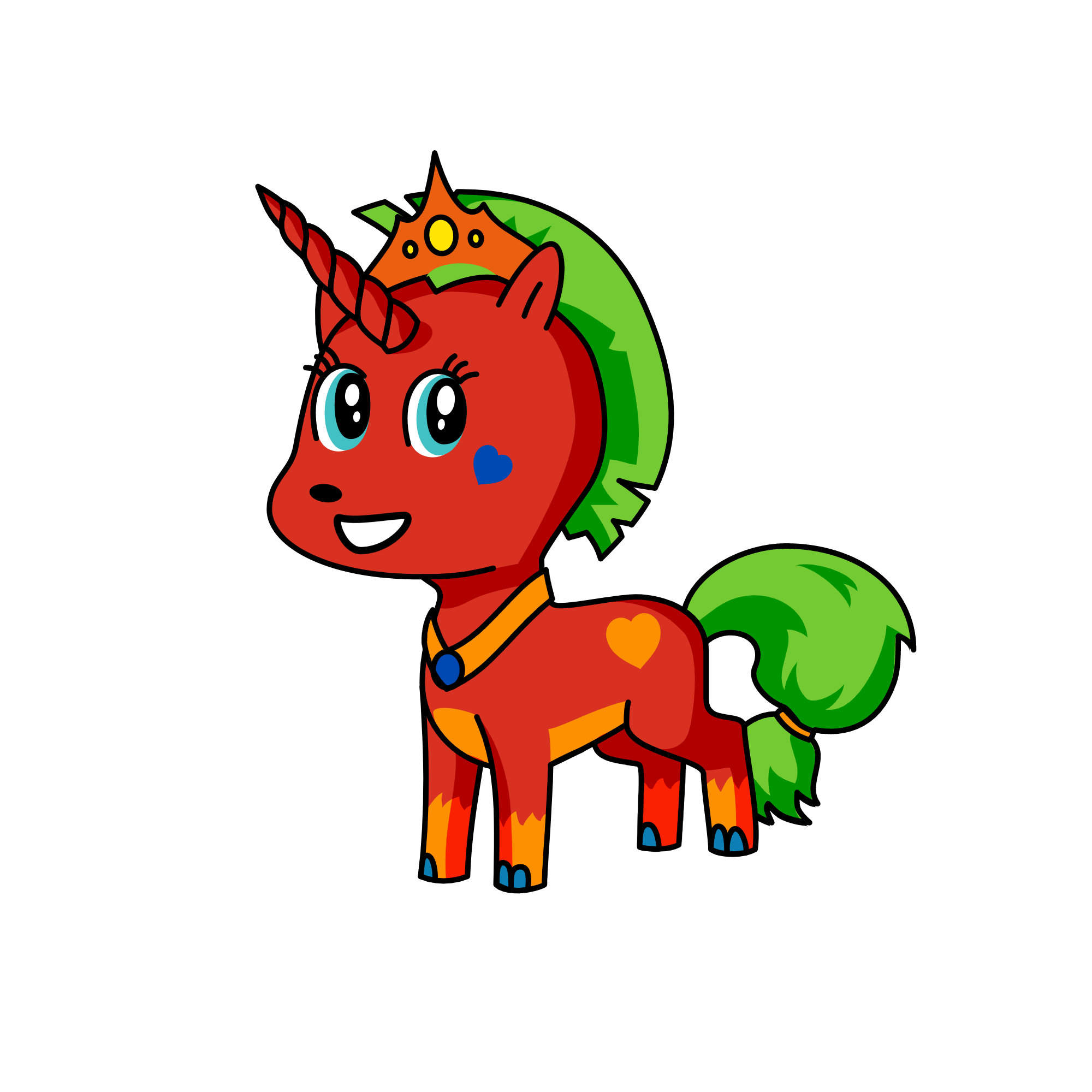 Firestar, the unicorn