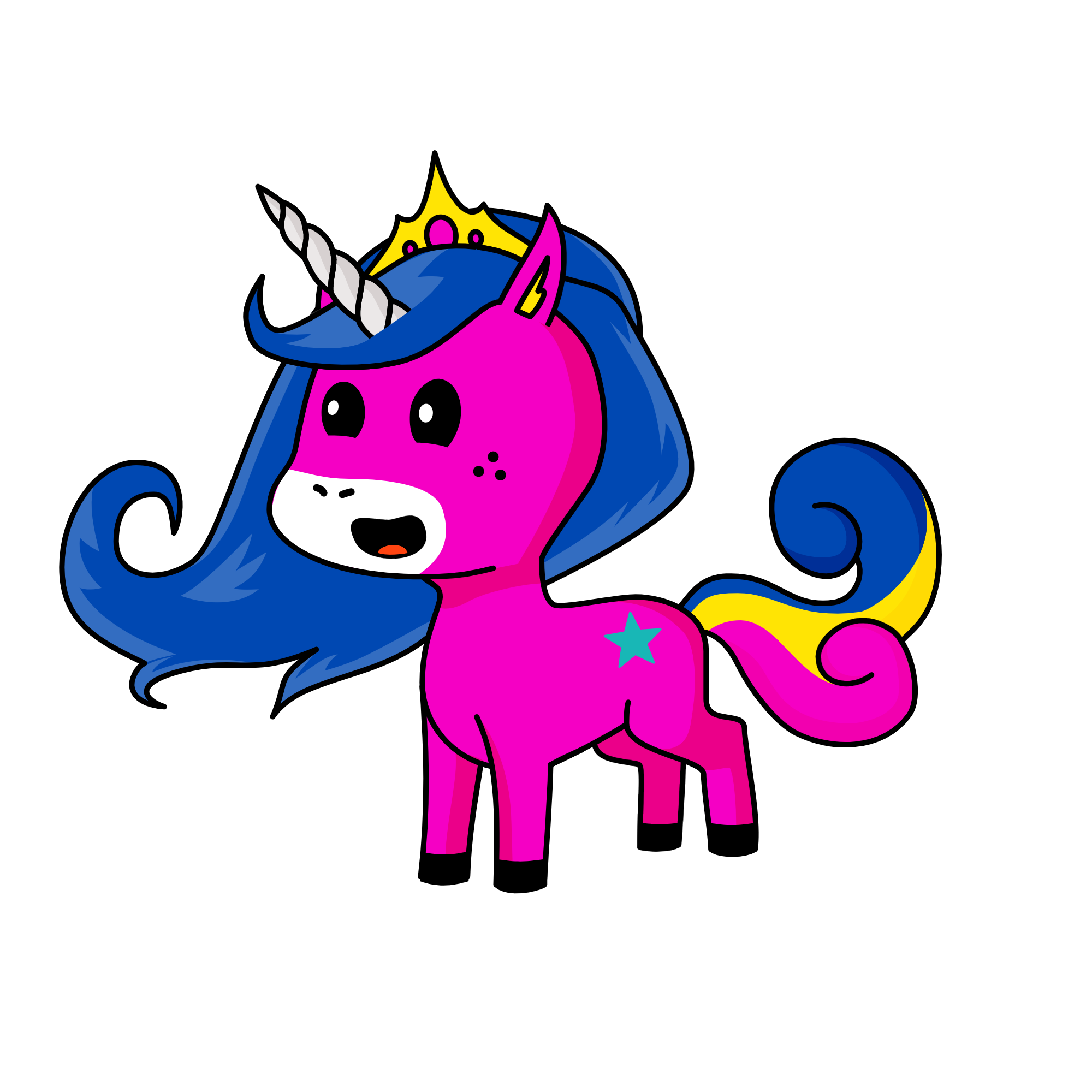 Iris, the unicorn