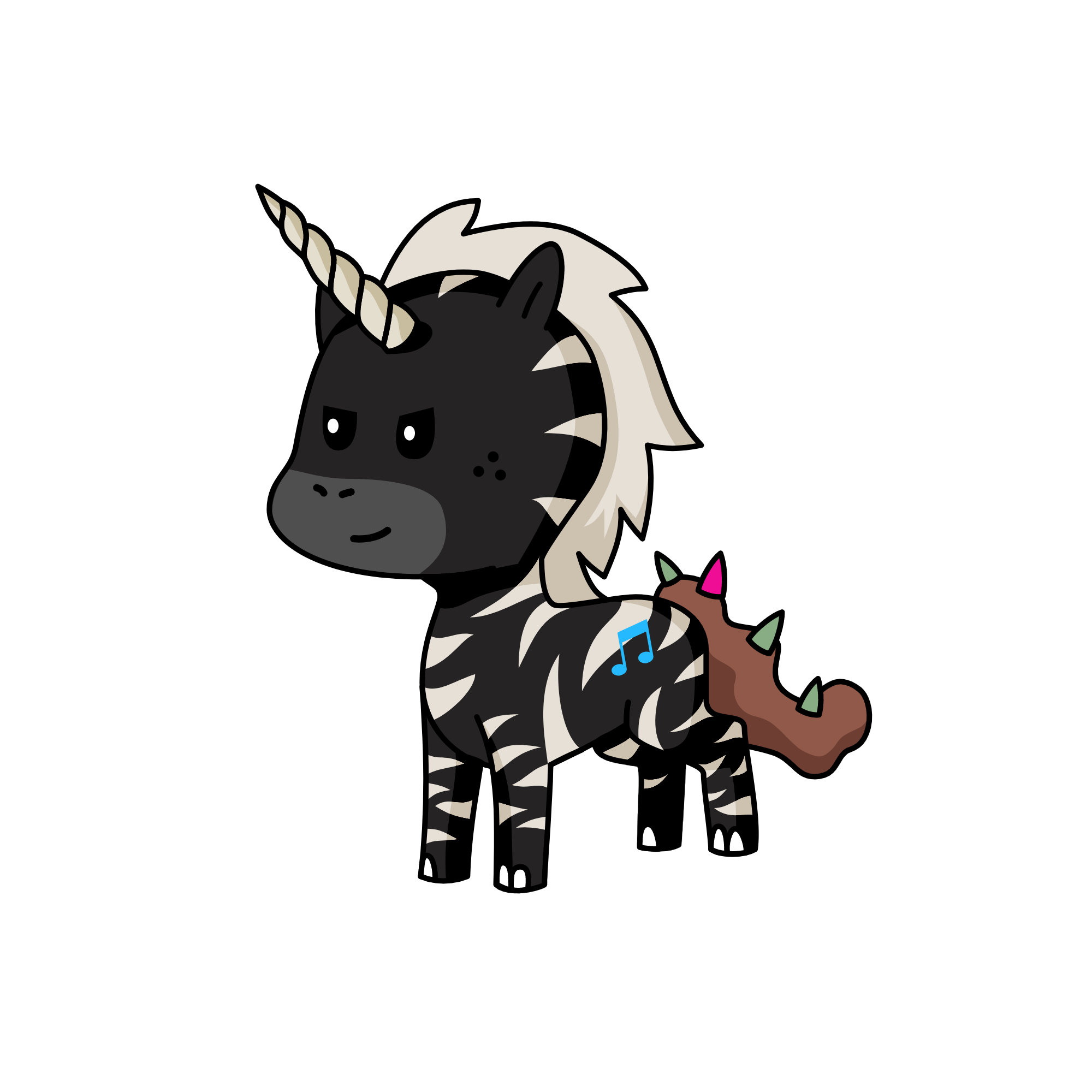 dnfhzxsh, the unicorn