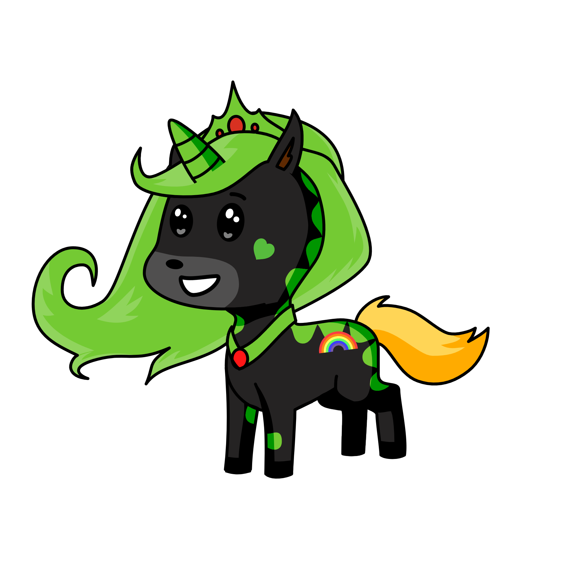 Naenae, the unicorn