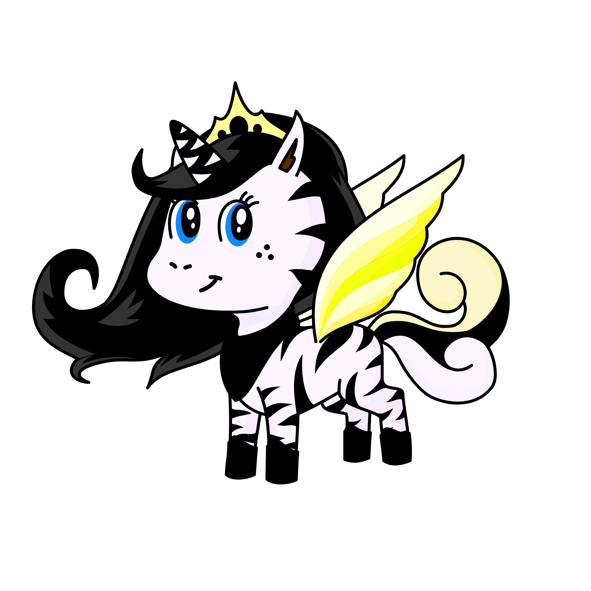 Zebra, the unicorn