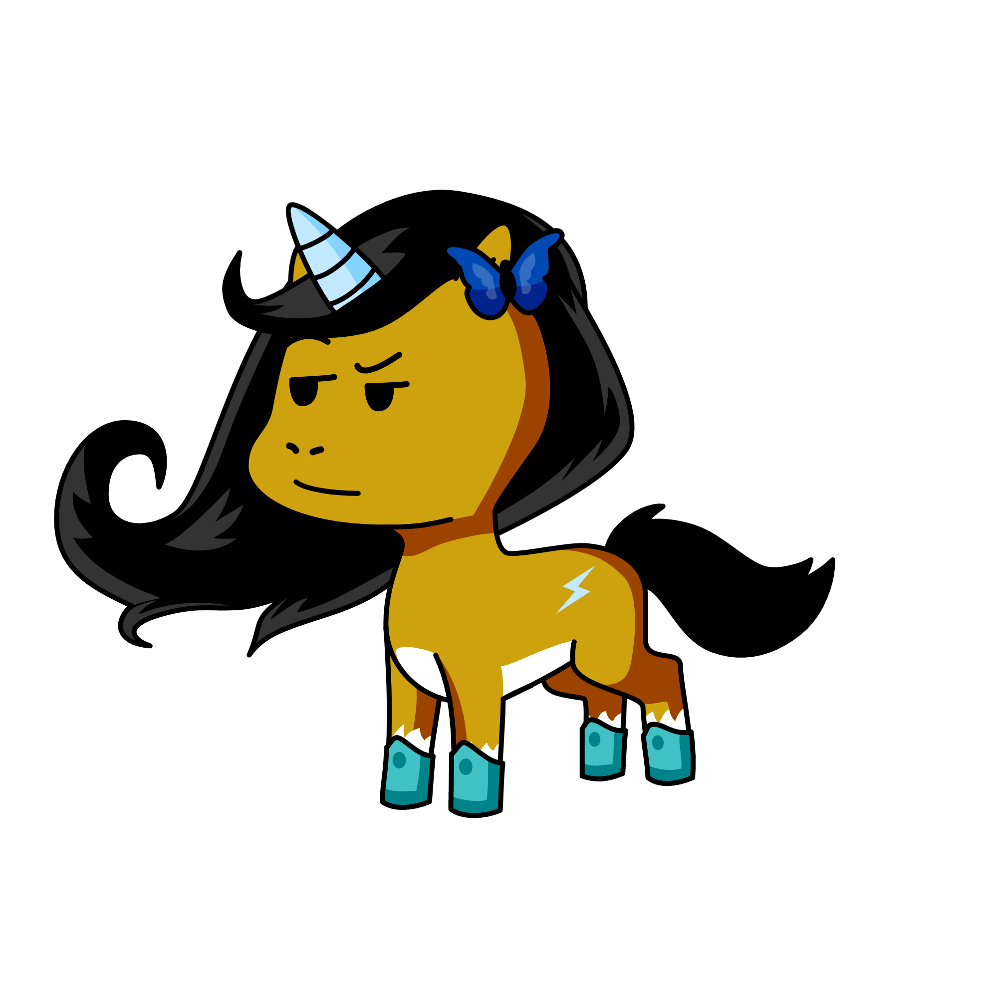 Desi, the unicorn
