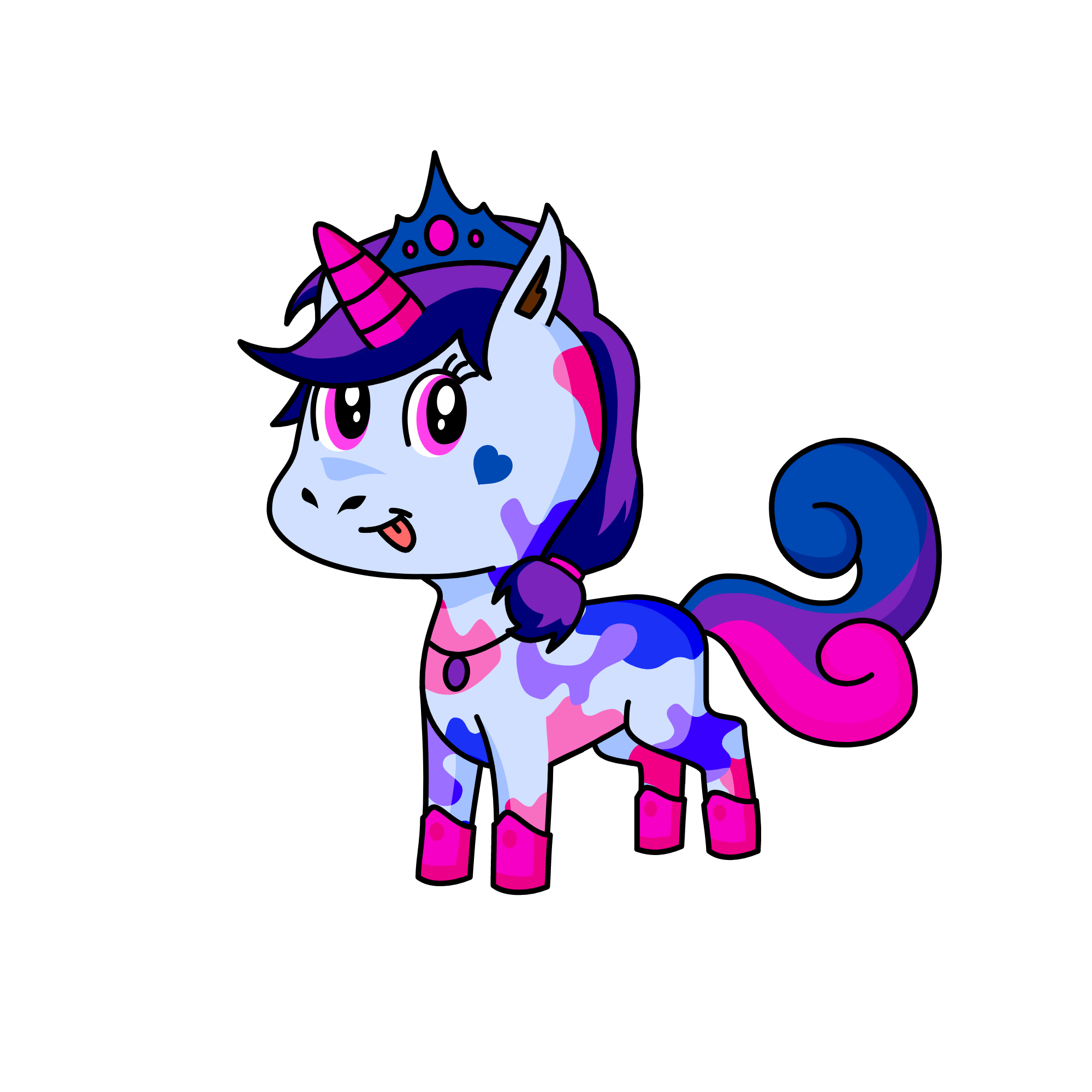 Omalia, the unicorn