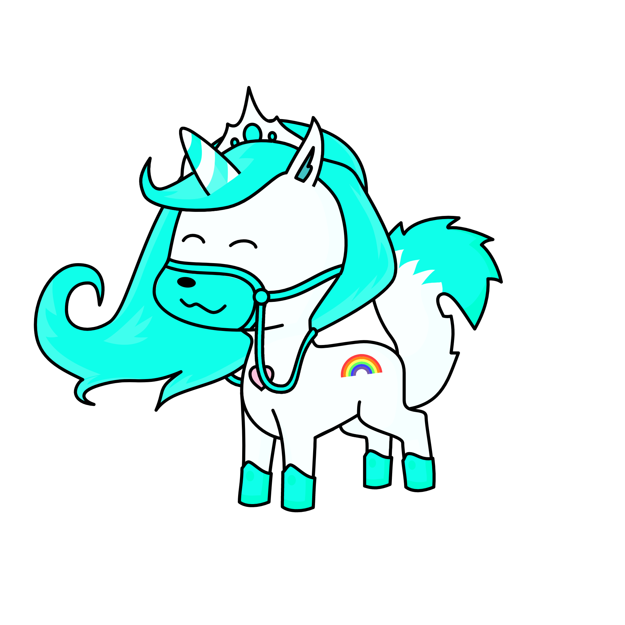 snow queen, the unicorn