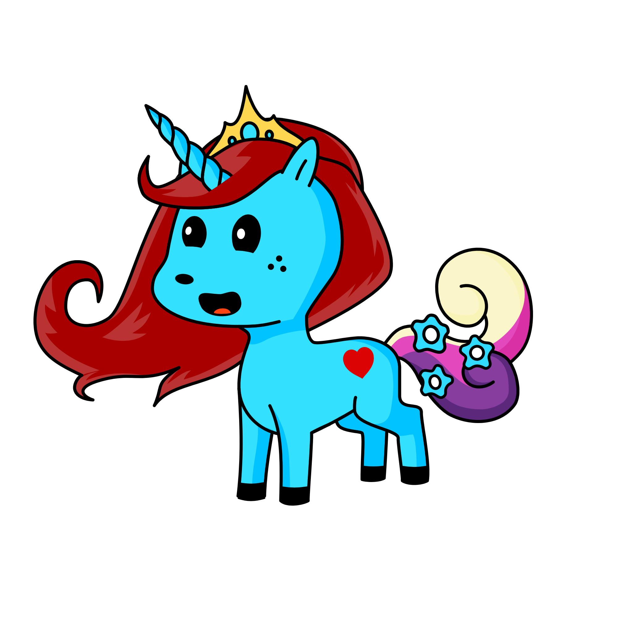 Lisa, the unicorn