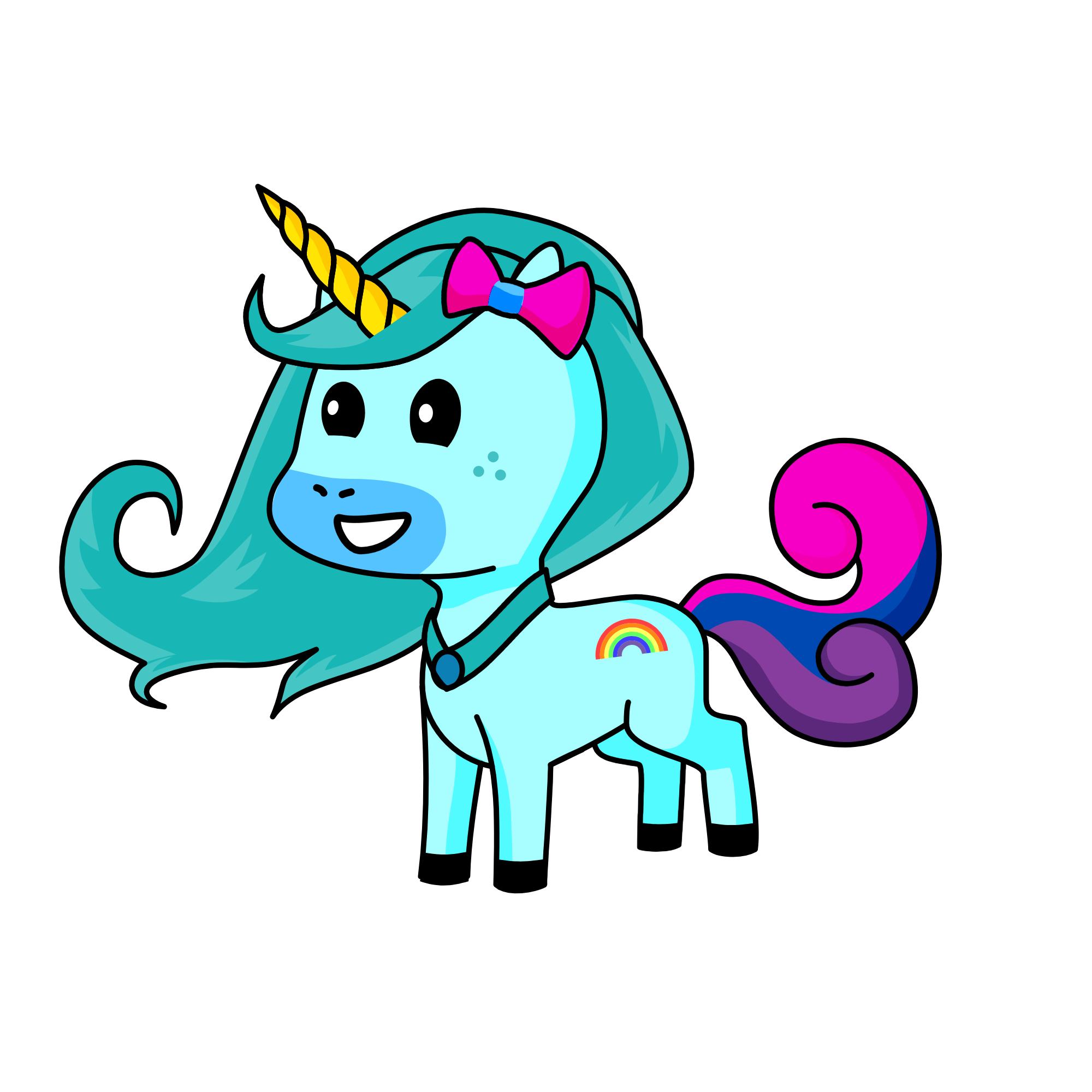 Pasely, the unicorn