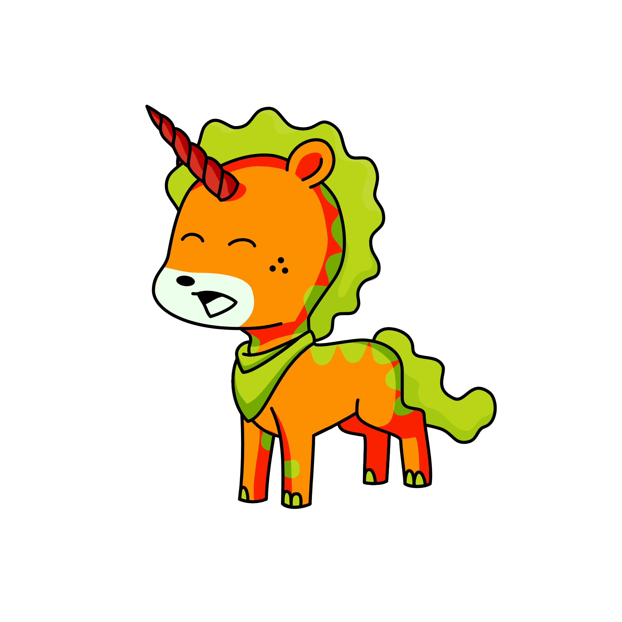 Dormilón, the unicorn
