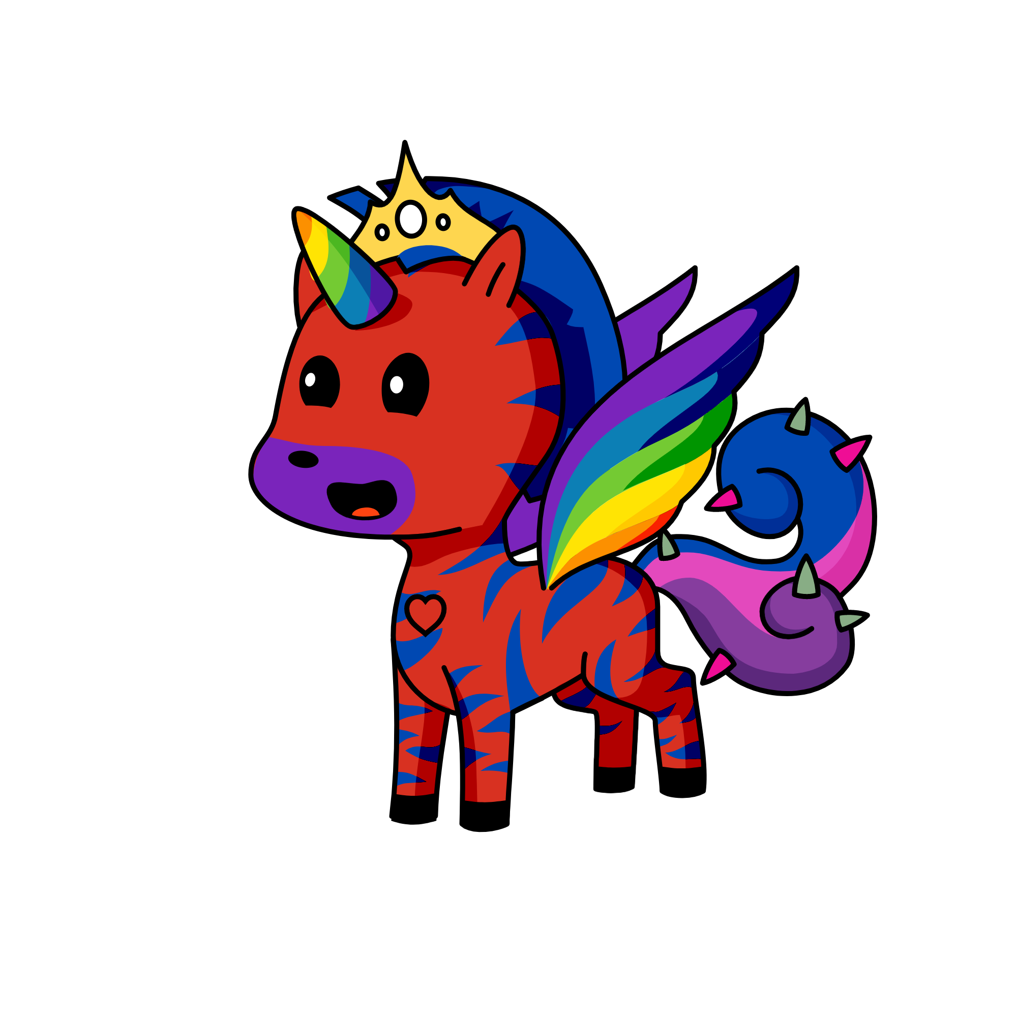 Red Sonja Bea, the unicorn