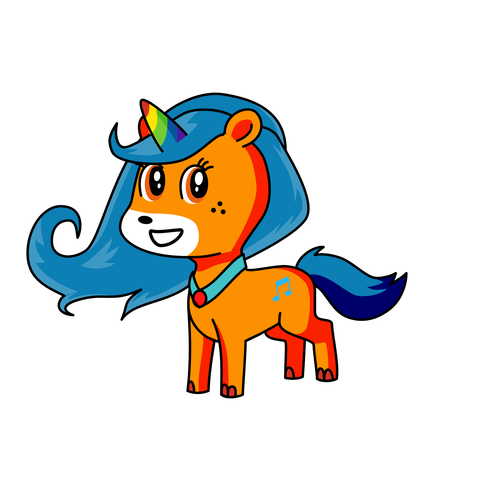 EMMA, the unicorn