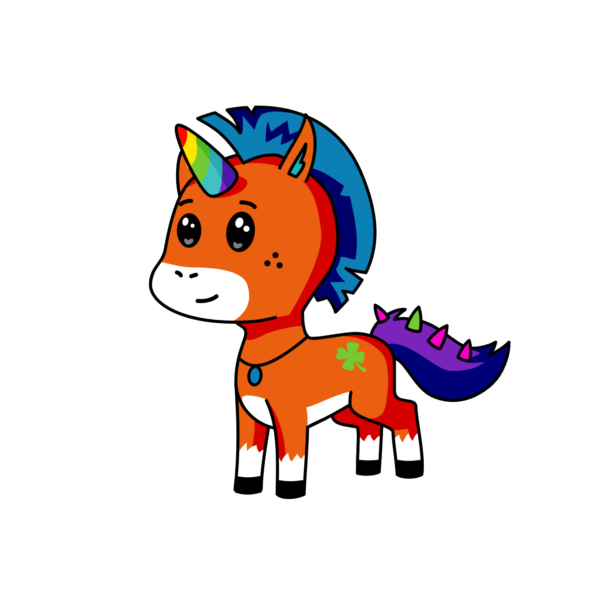 Mandy, the unicorn
