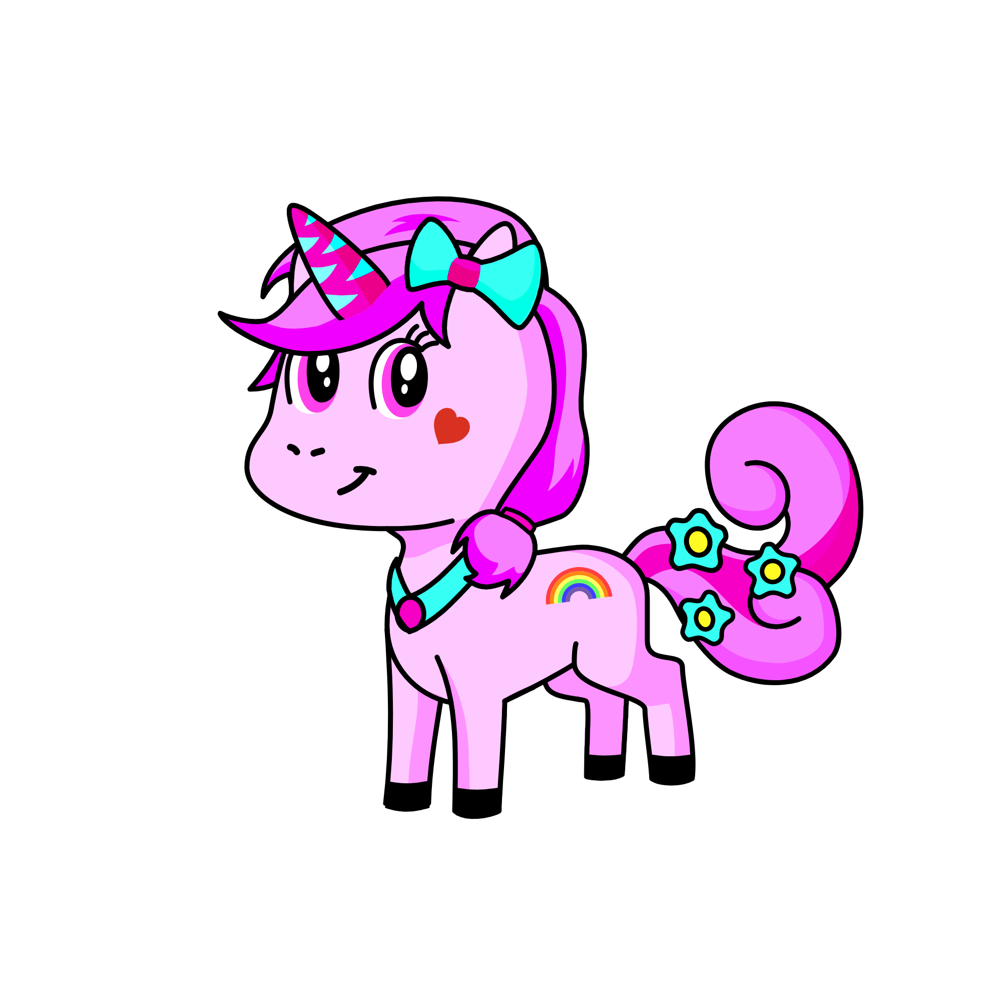 dot, the unicorn