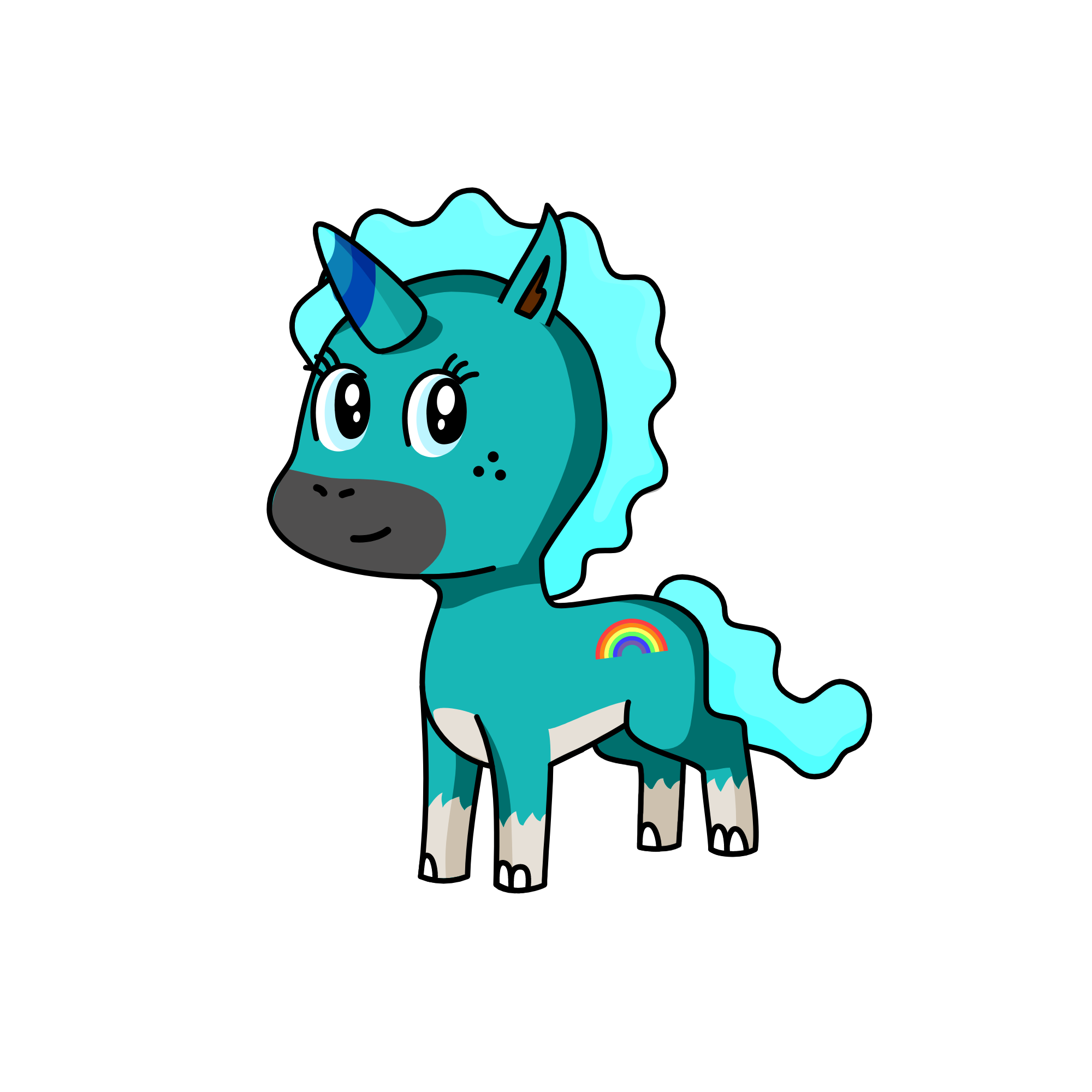 has, the unicorn