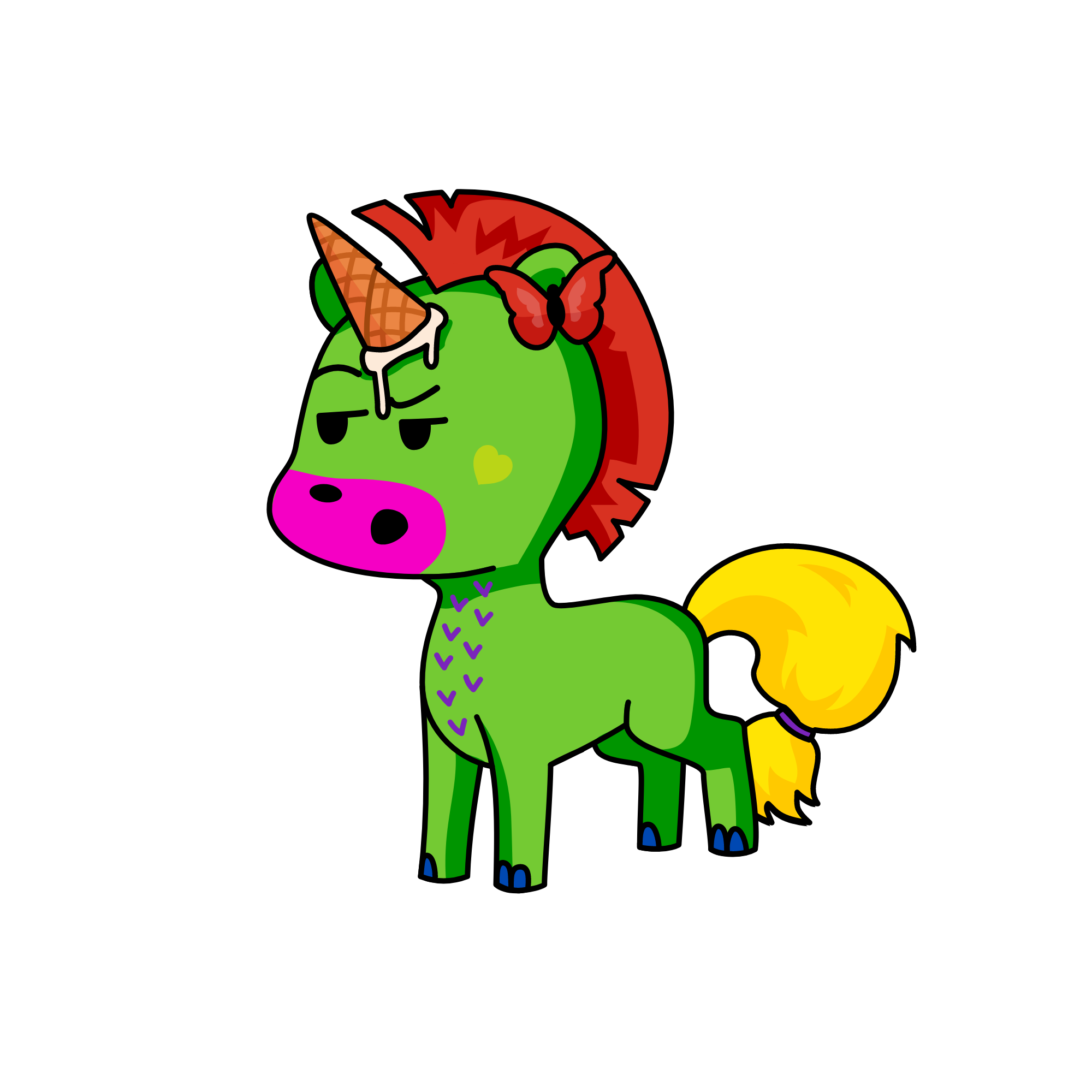 burt the alicorn, the unicorn