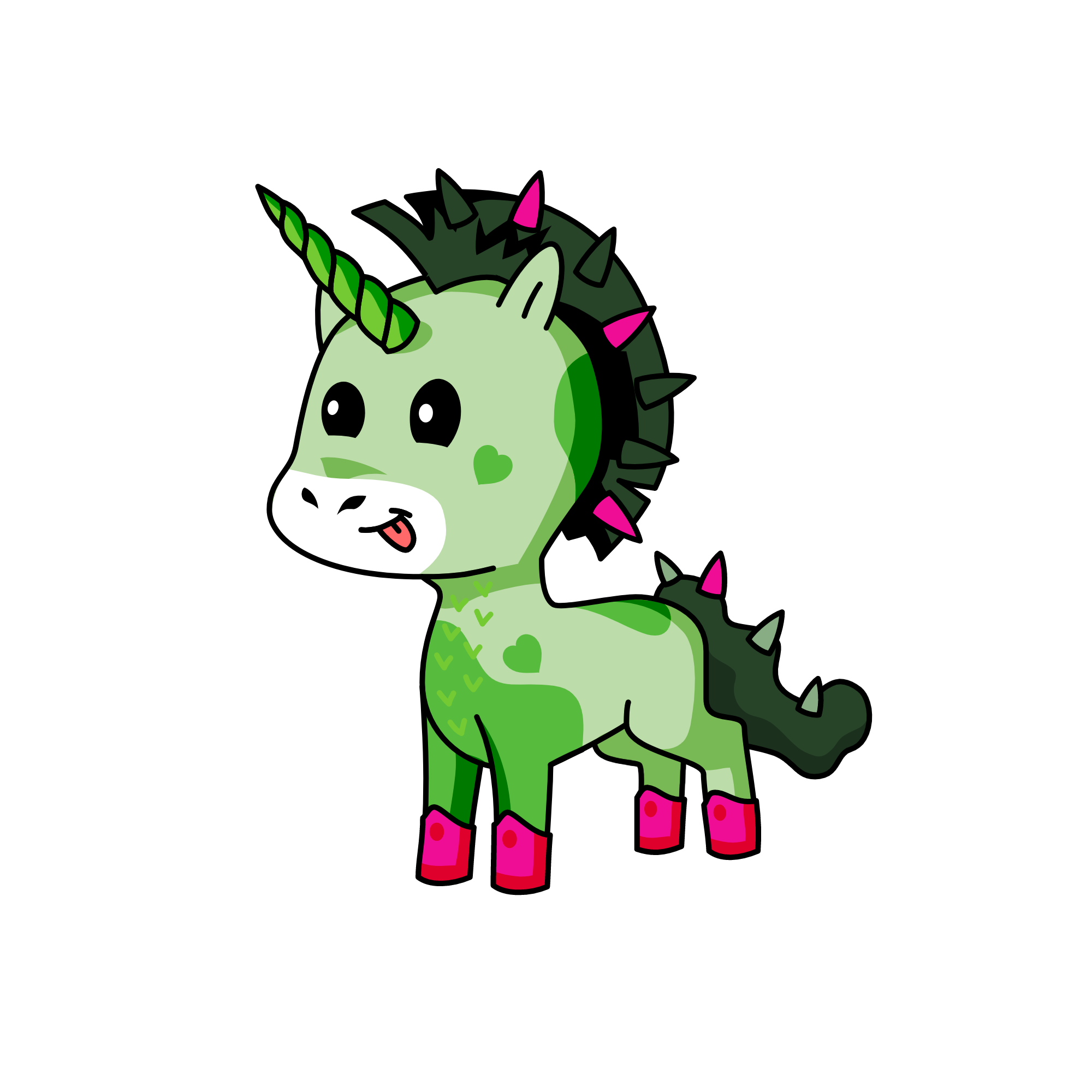 cacty, the unicorn