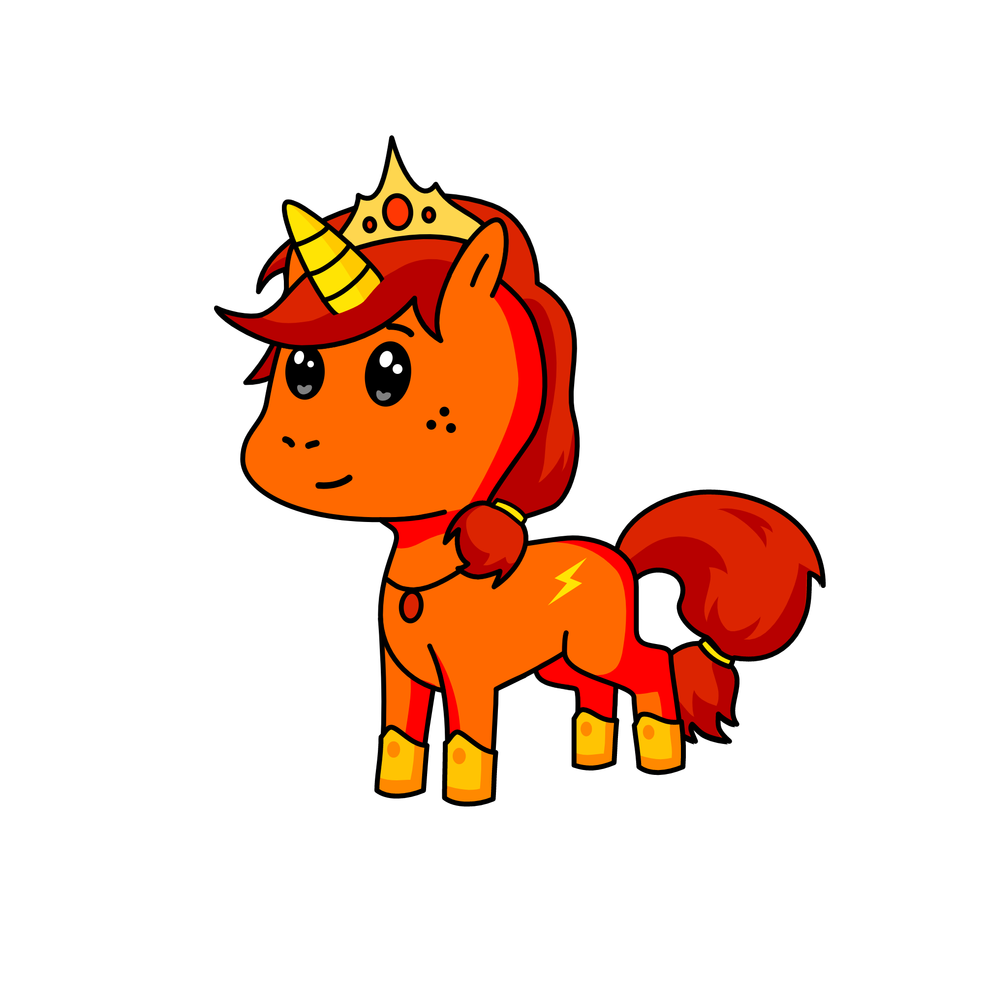Hadley, the unicorn