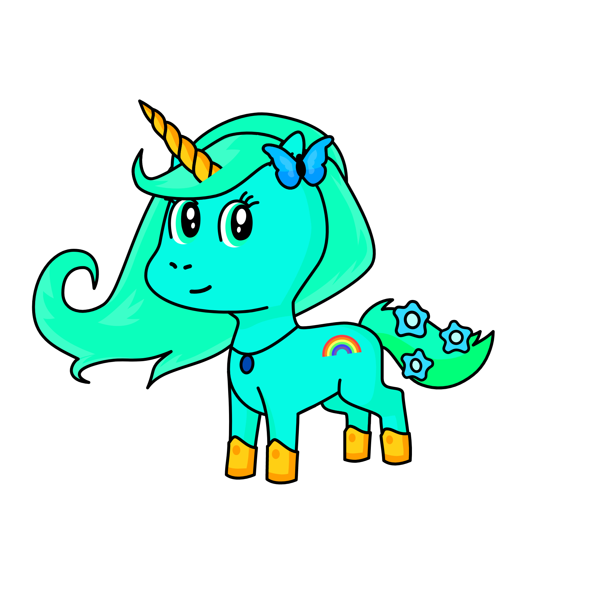 Elliana, the unicorn