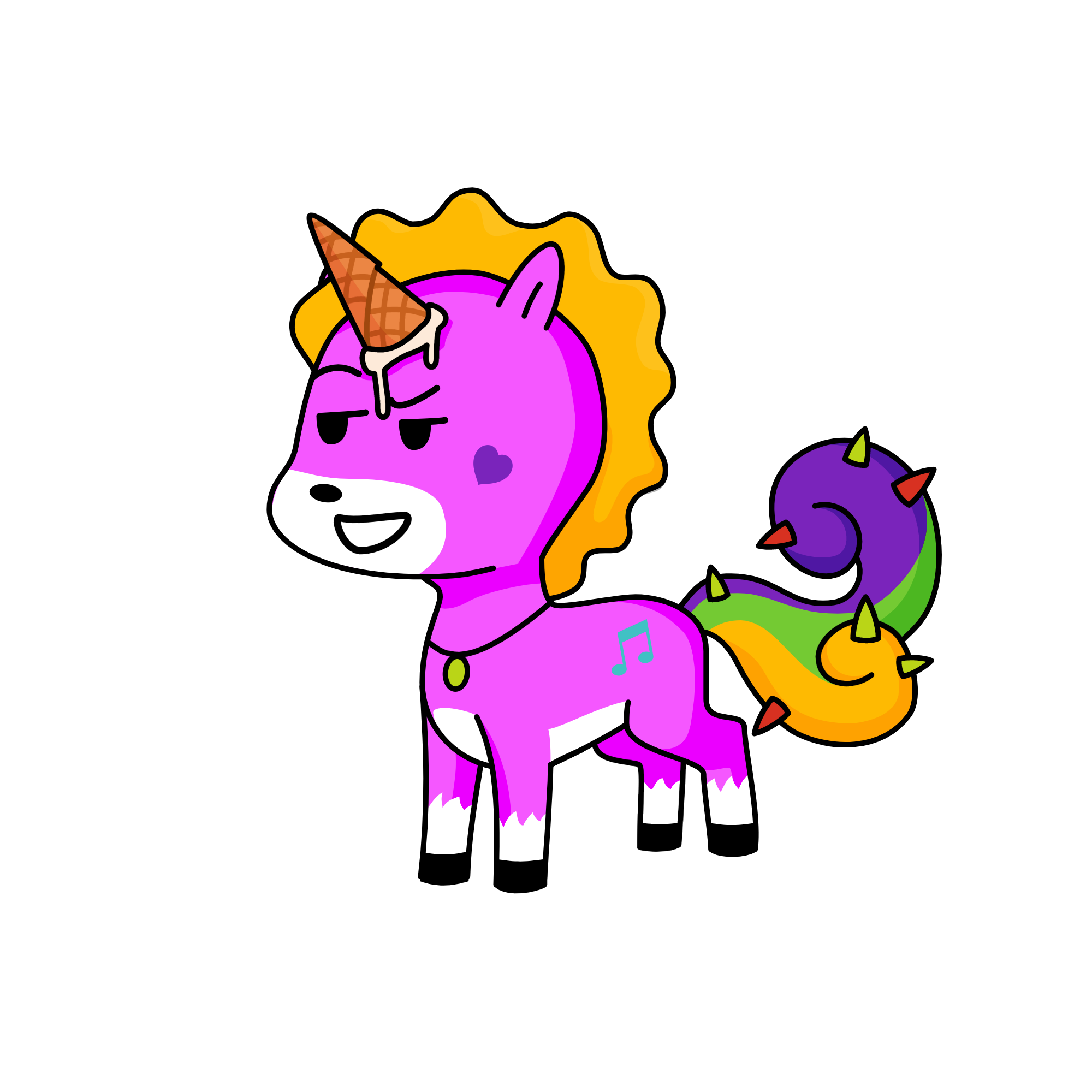 Ediane, the unicorn