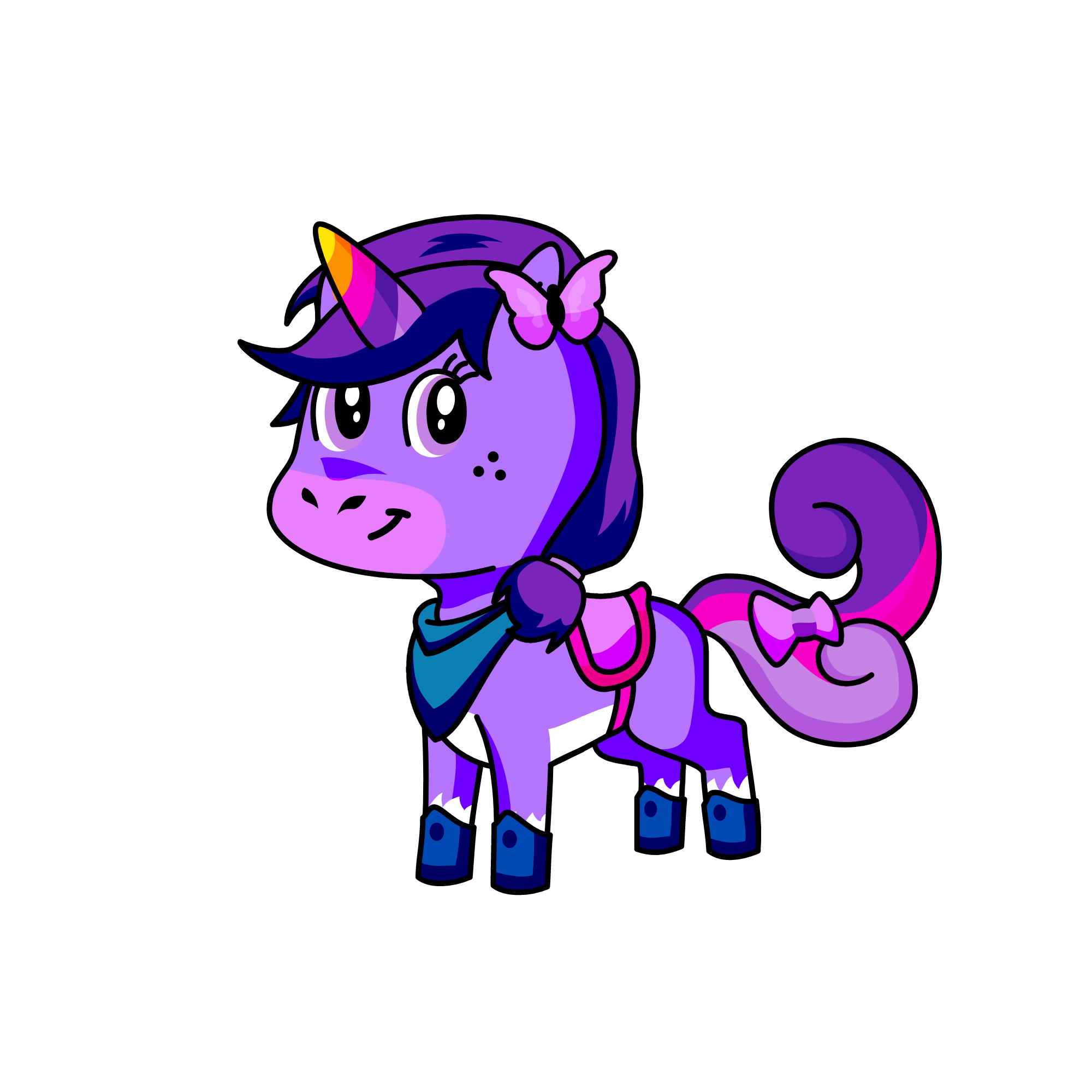 Alice, the unicorn