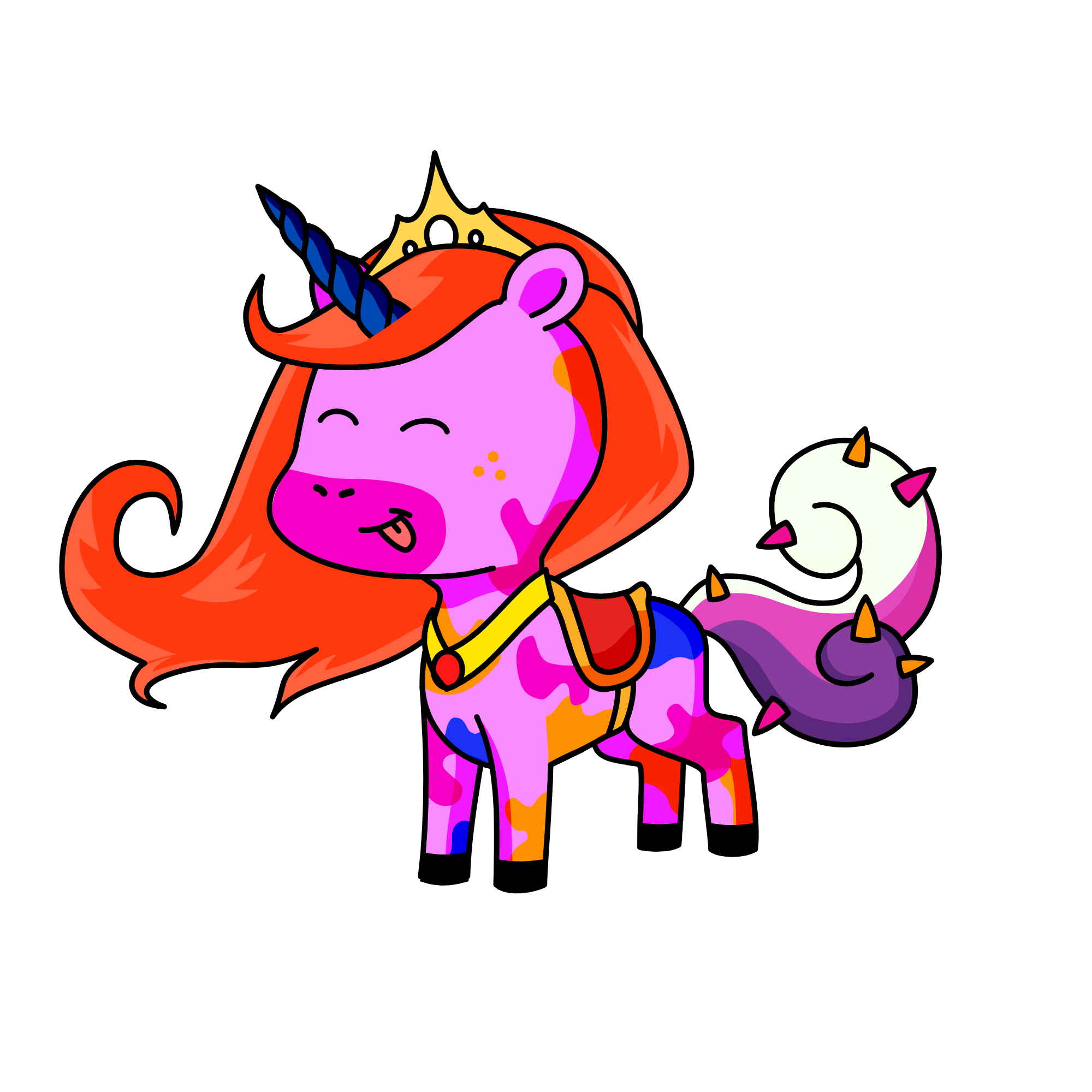 Cutie, the unicorn
