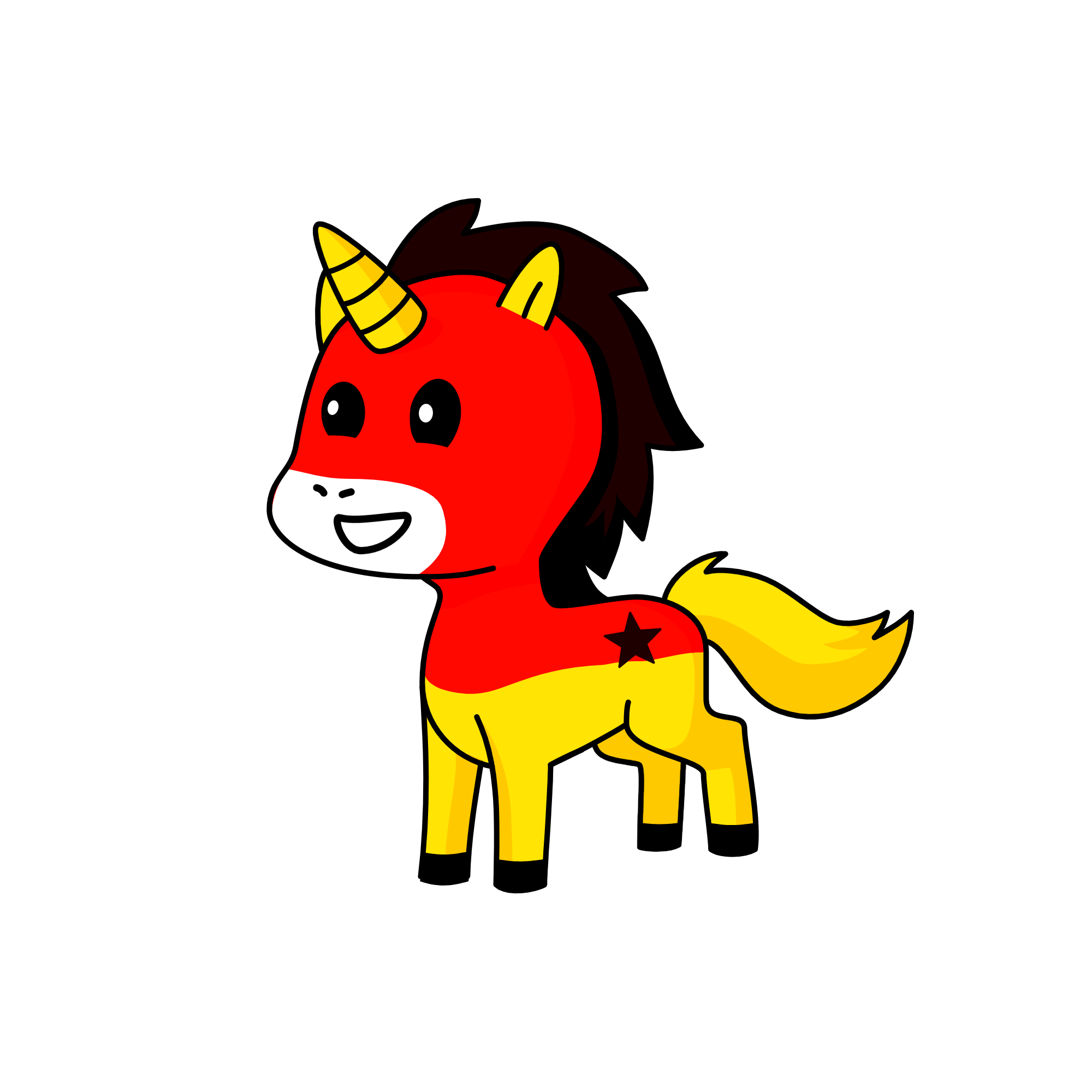 Iron Man, the unicorn